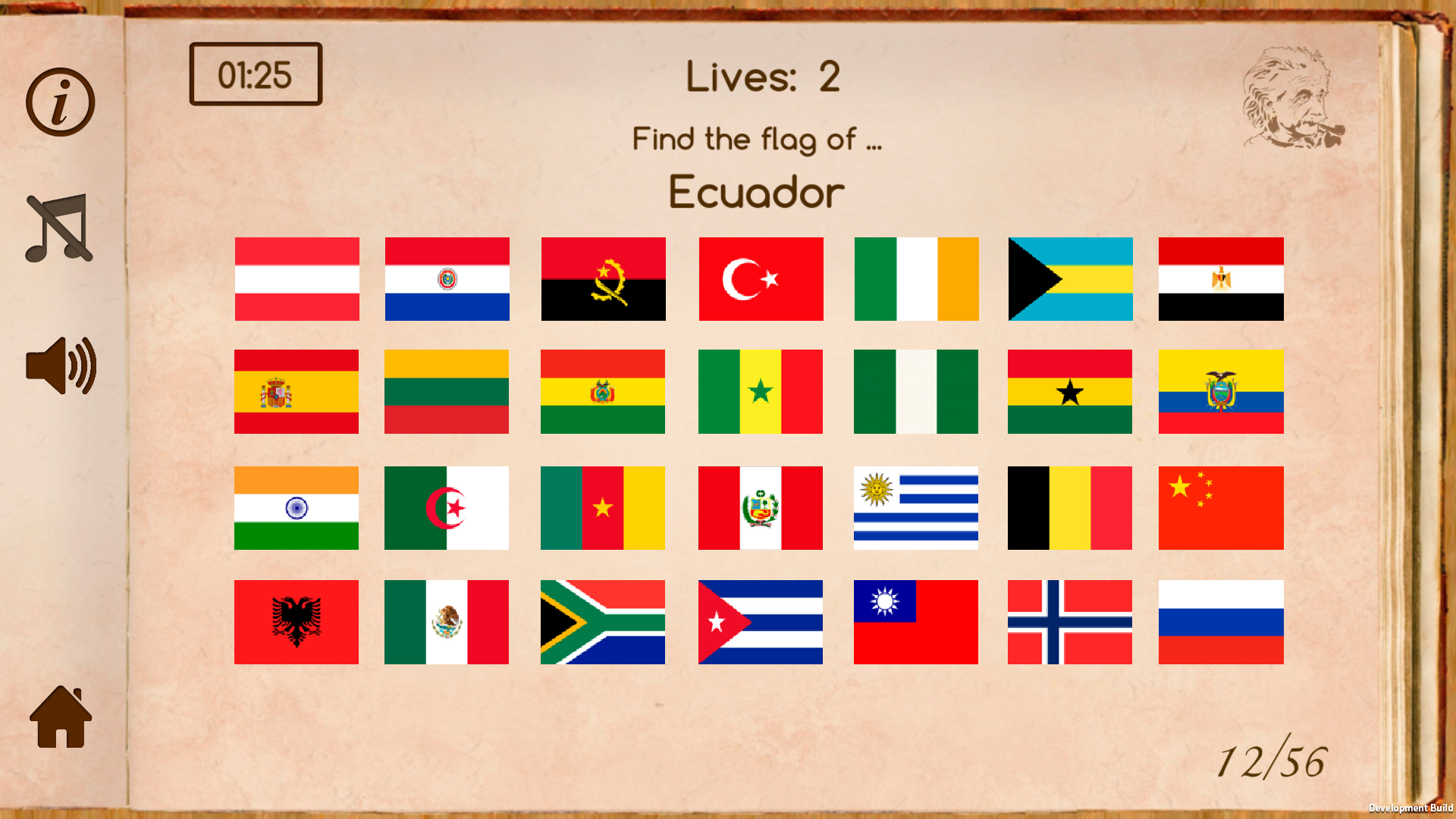 اسکرین شات 1 بازی Einstein's secret book