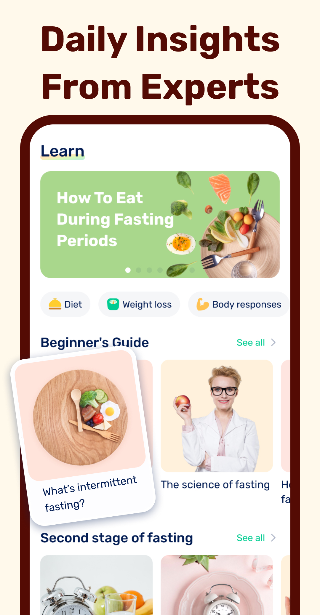 اسکرین شات 7 برنامه GoFasting Intermittent Fasting