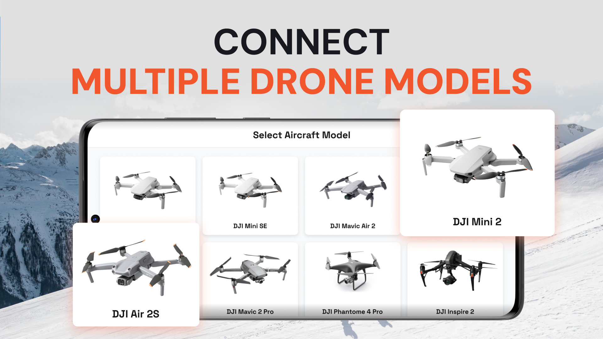 اسکرین شات 2 برنامه Fly Go 4 App: Drone Controller