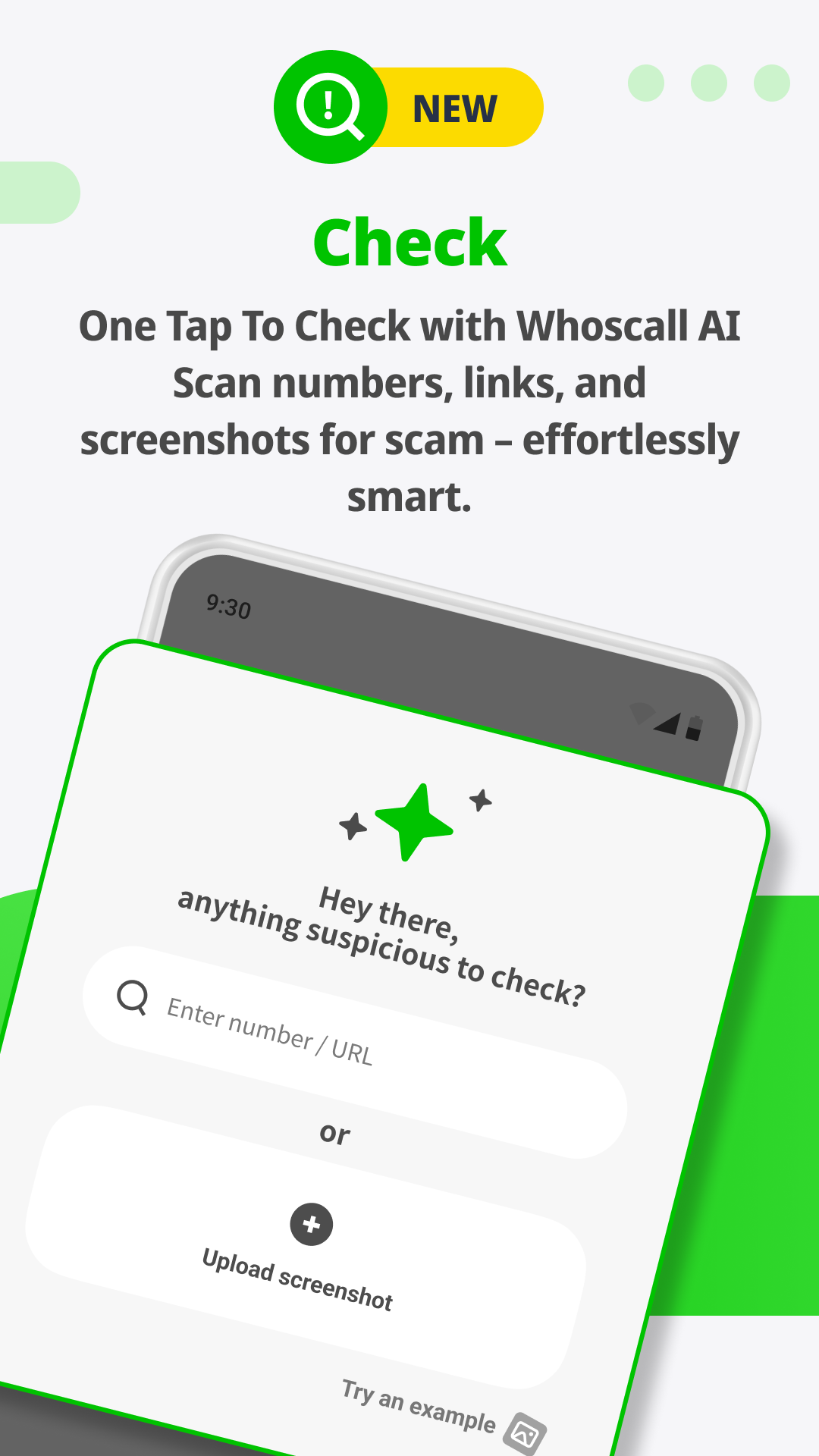اسکرین شات 2 برنامه Whoscall - Caller ID & Block