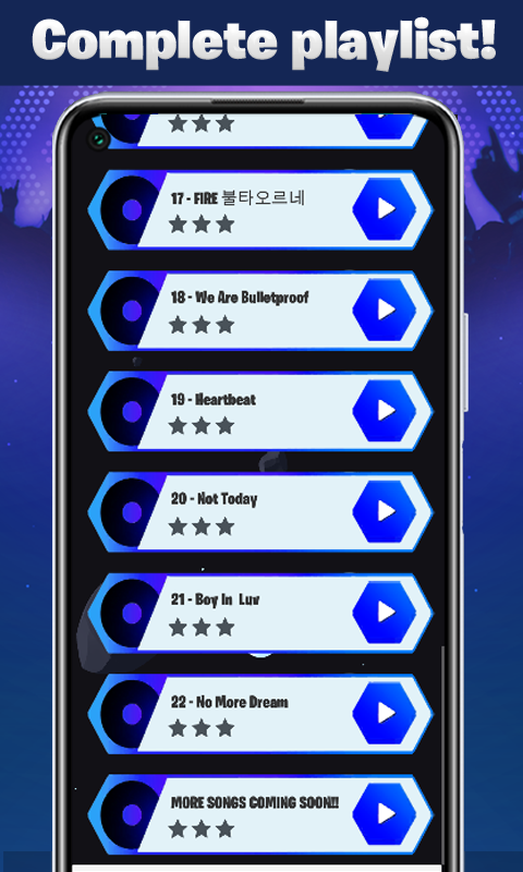 اسکرین شات بازی BTS Tiles Hop Dynamite Bounce 8