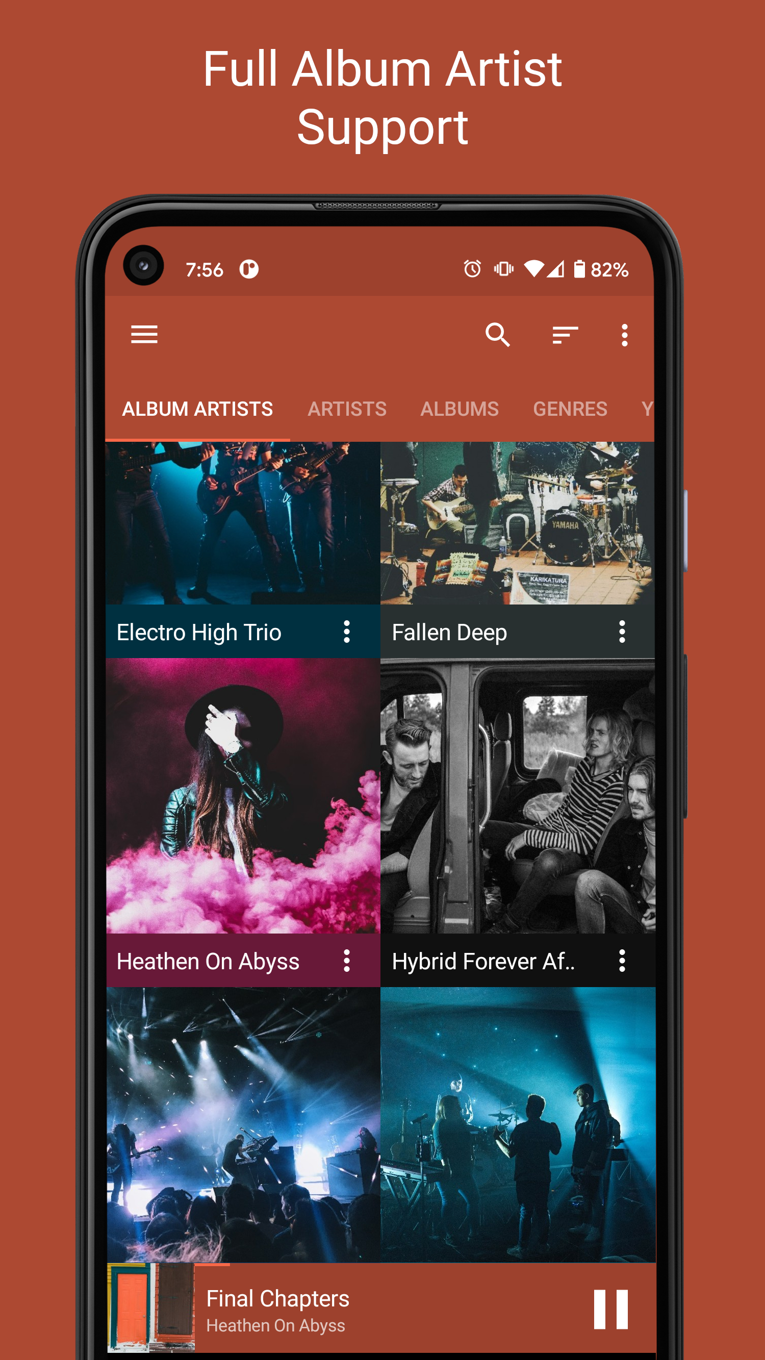 اسکرین شات 4 برنامه GoneMAD Music Player (Trial)