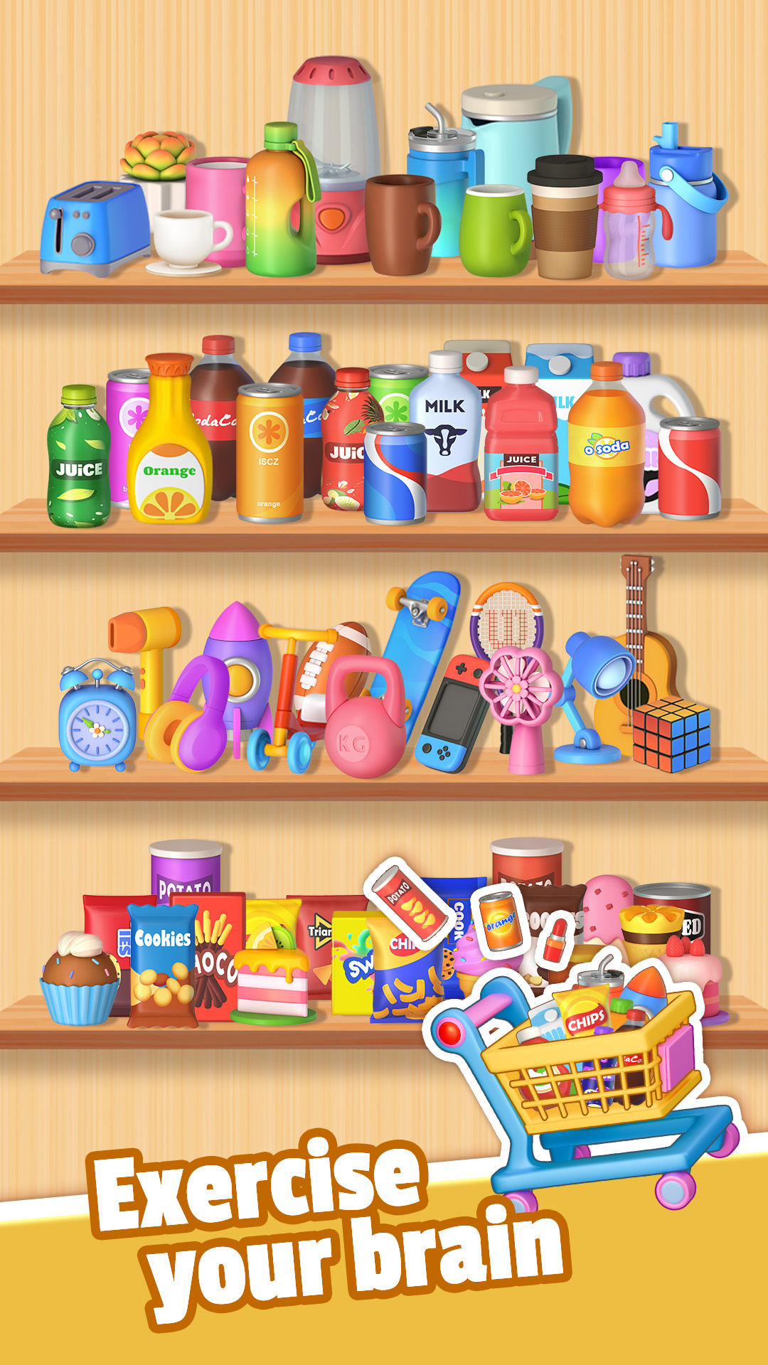 اسکرین شات 6 بازی Goods Matching: Sorting Puzzle