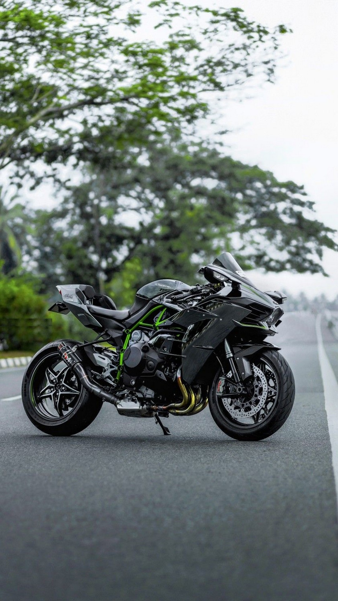 اسکرین شات 5 برنامه Kawasaki Ninja H2R Wallpapers
