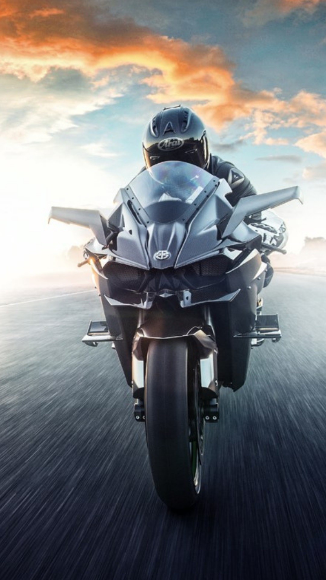 اسکرین شات 1 برنامه Kawasaki Ninja H2R Wallpapers
