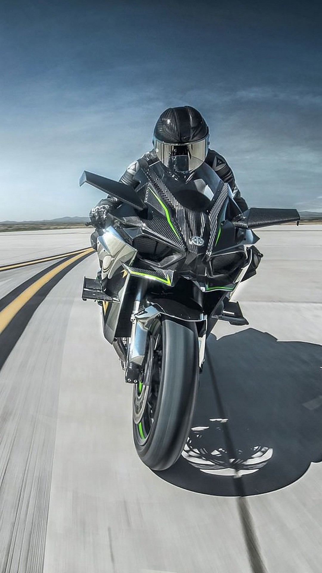 اسکرین شات 7 برنامه Kawasaki Ninja H2R Wallpapers