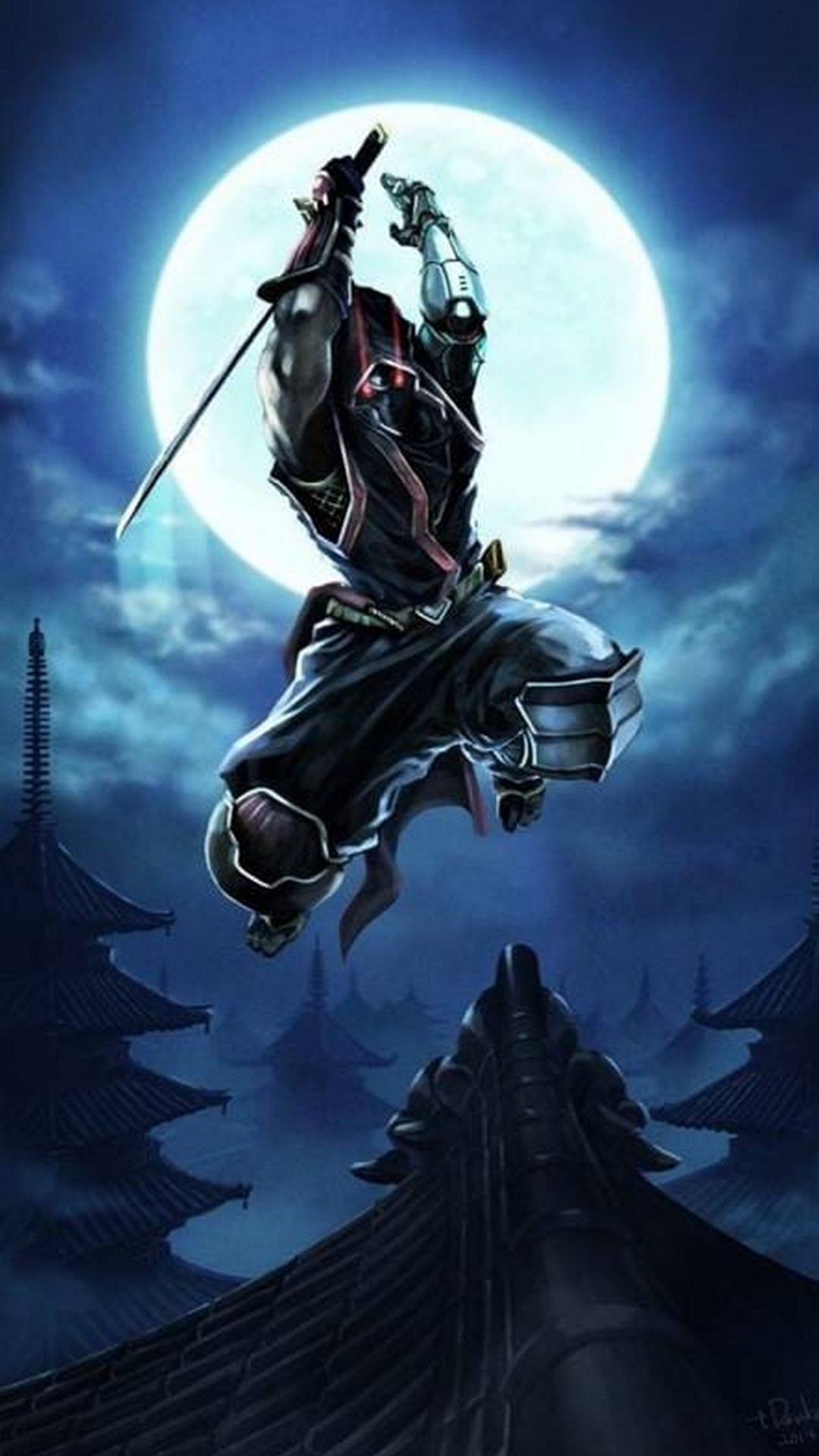 اسکرین شات 3 برنامه Ninja Wallpapers