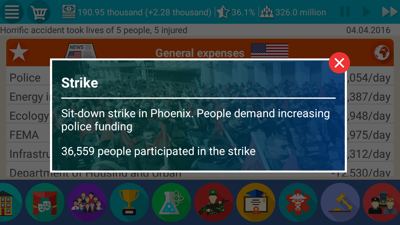 اسکرین شات 8 بازی USA Simulator 2