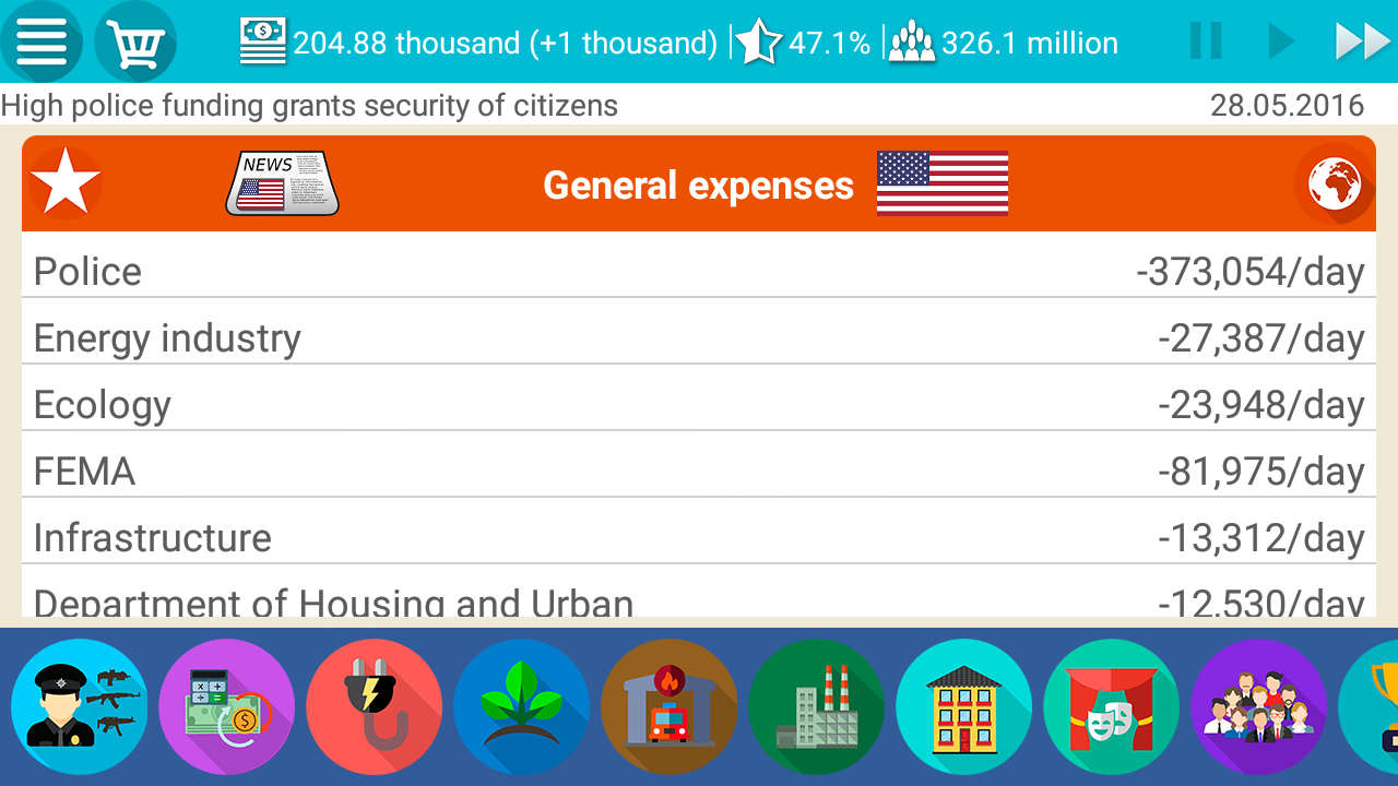 اسکرین شات 1 بازی USA Simulator 2