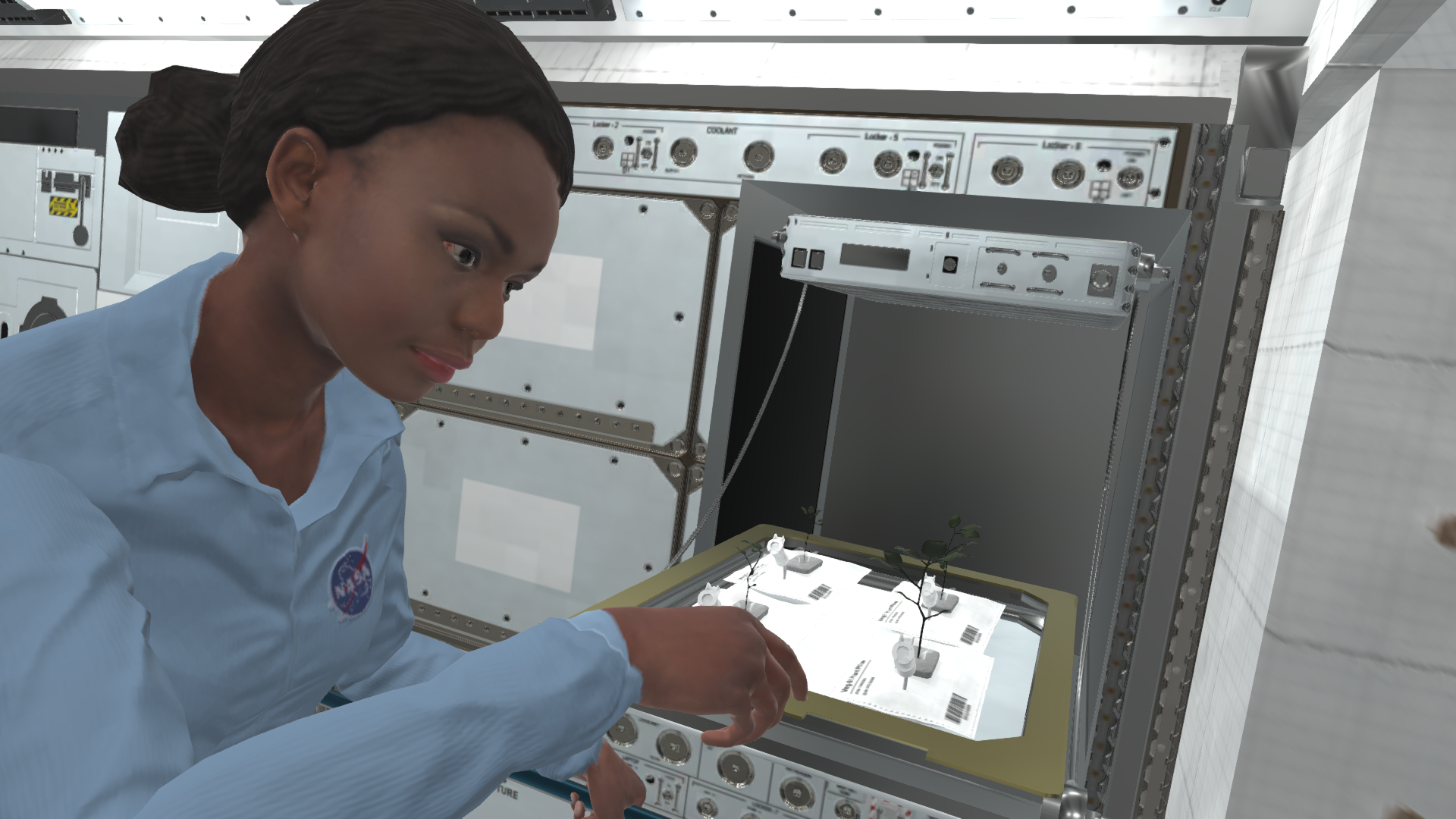 اسکرین شات 1 بازی NASA Science: Plant Growth