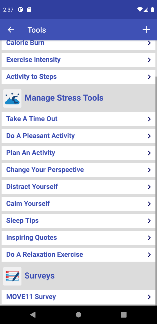 اسکرین شات 7 برنامه MOVE! Coach