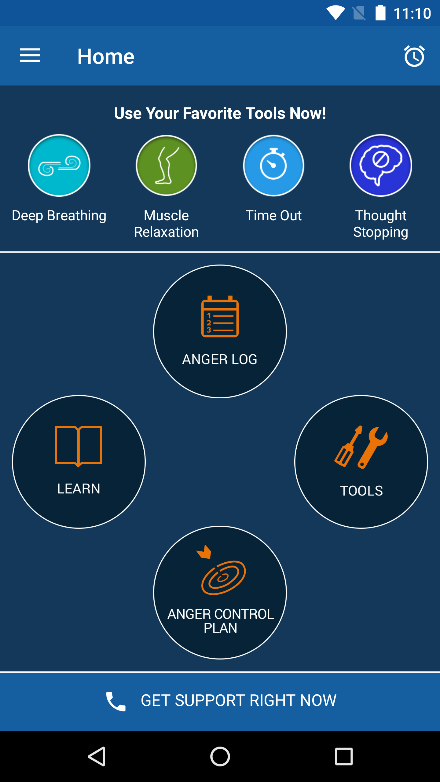 اسکرین شات 1 برنامه AIMS for Anger Management