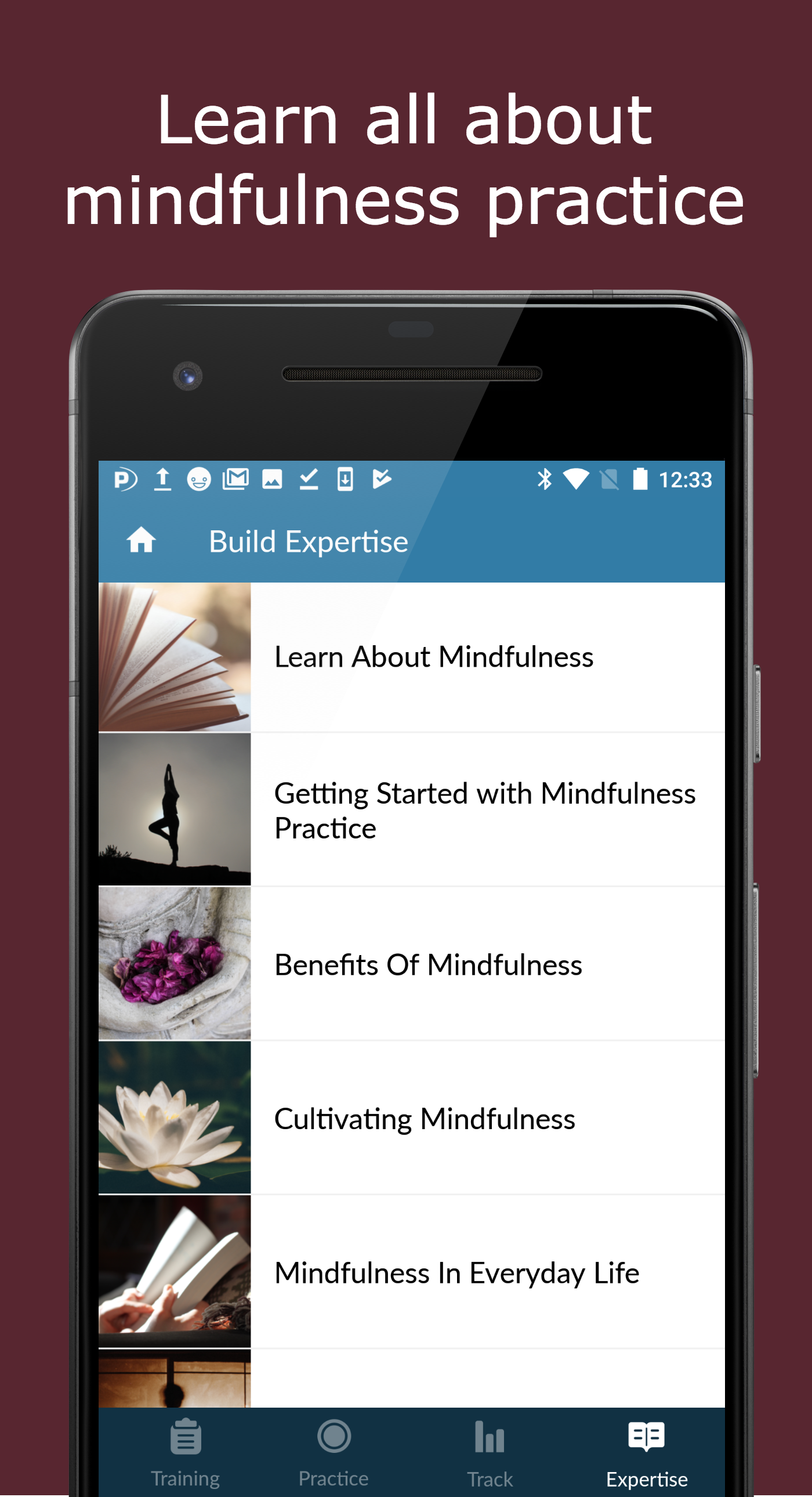 اسکرین شات 6 برنامه Mindfulness Coach
