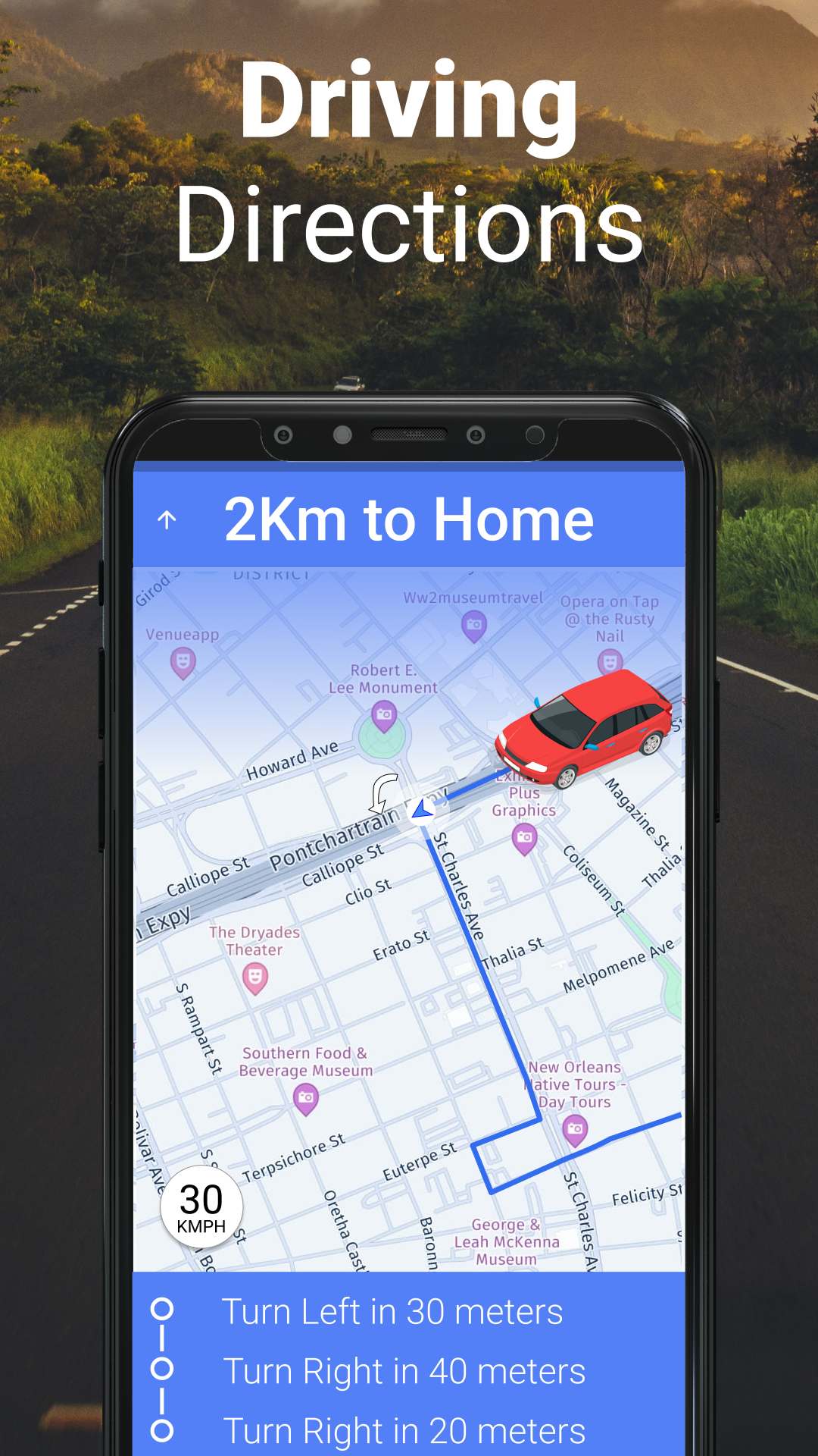 اسکرین شات 3 برنامه GPS Maps, Navigation & Traffic