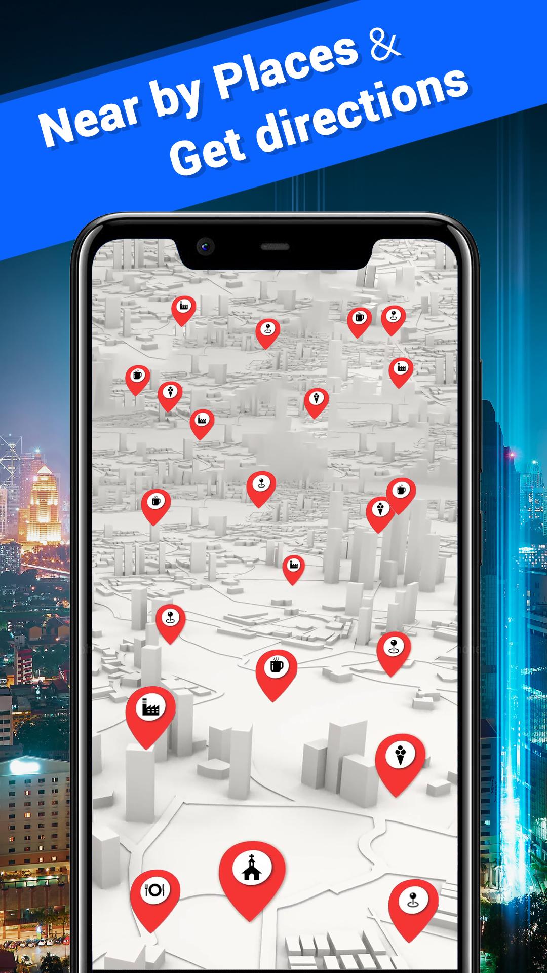 اسکرین شات 6 برنامه Offline Maps, GPS Directions
