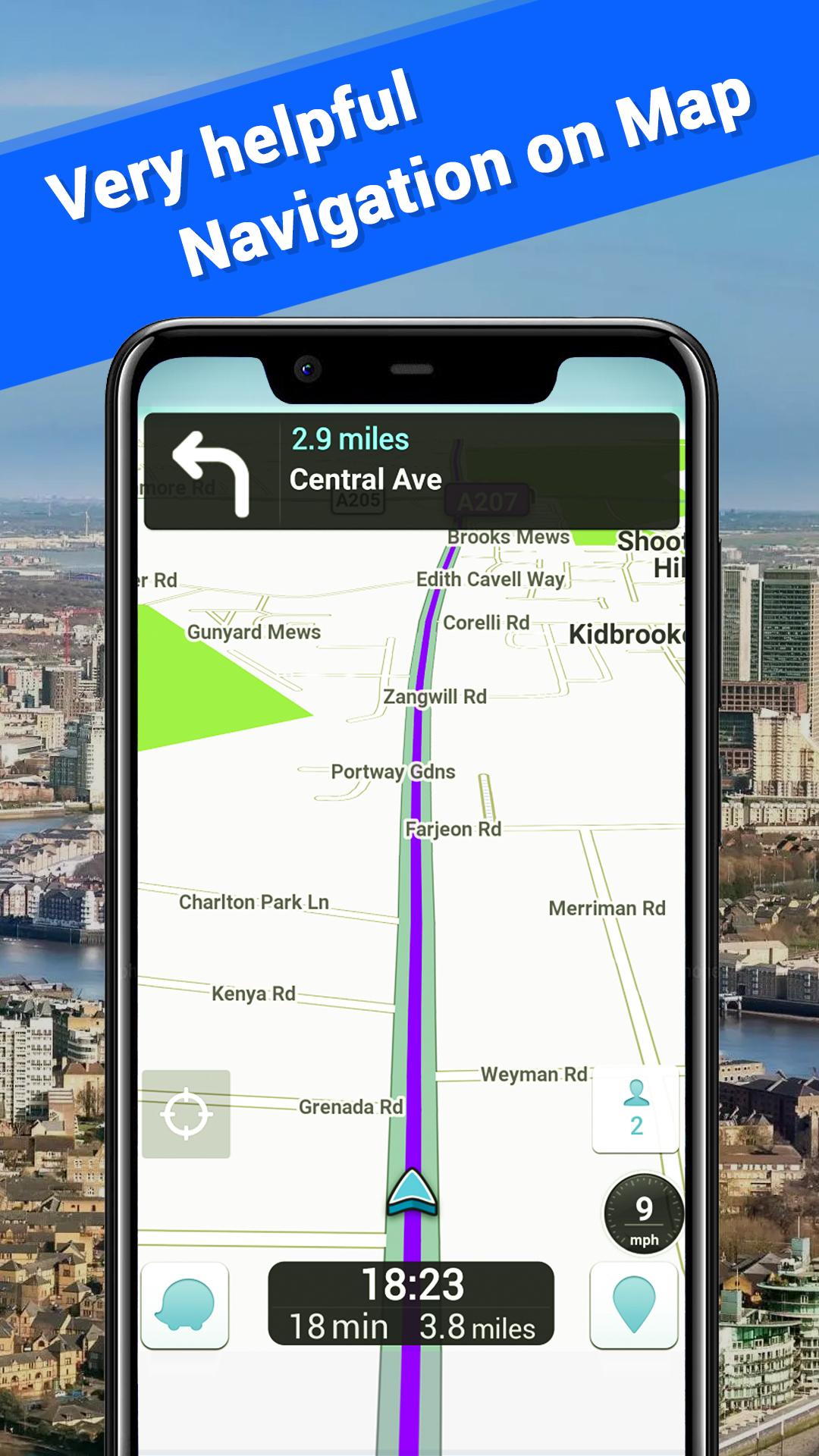 اسکرین شات 4 برنامه Offline Maps, GPS Directions