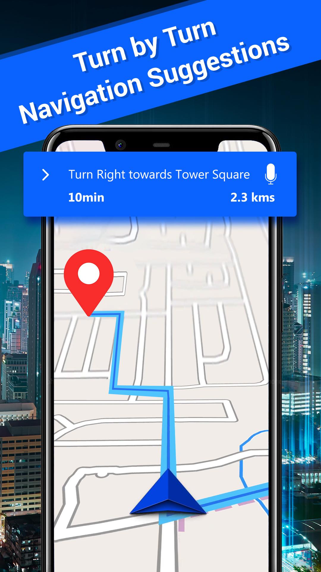 اسکرین شات 5 برنامه Offline Maps, GPS Directions