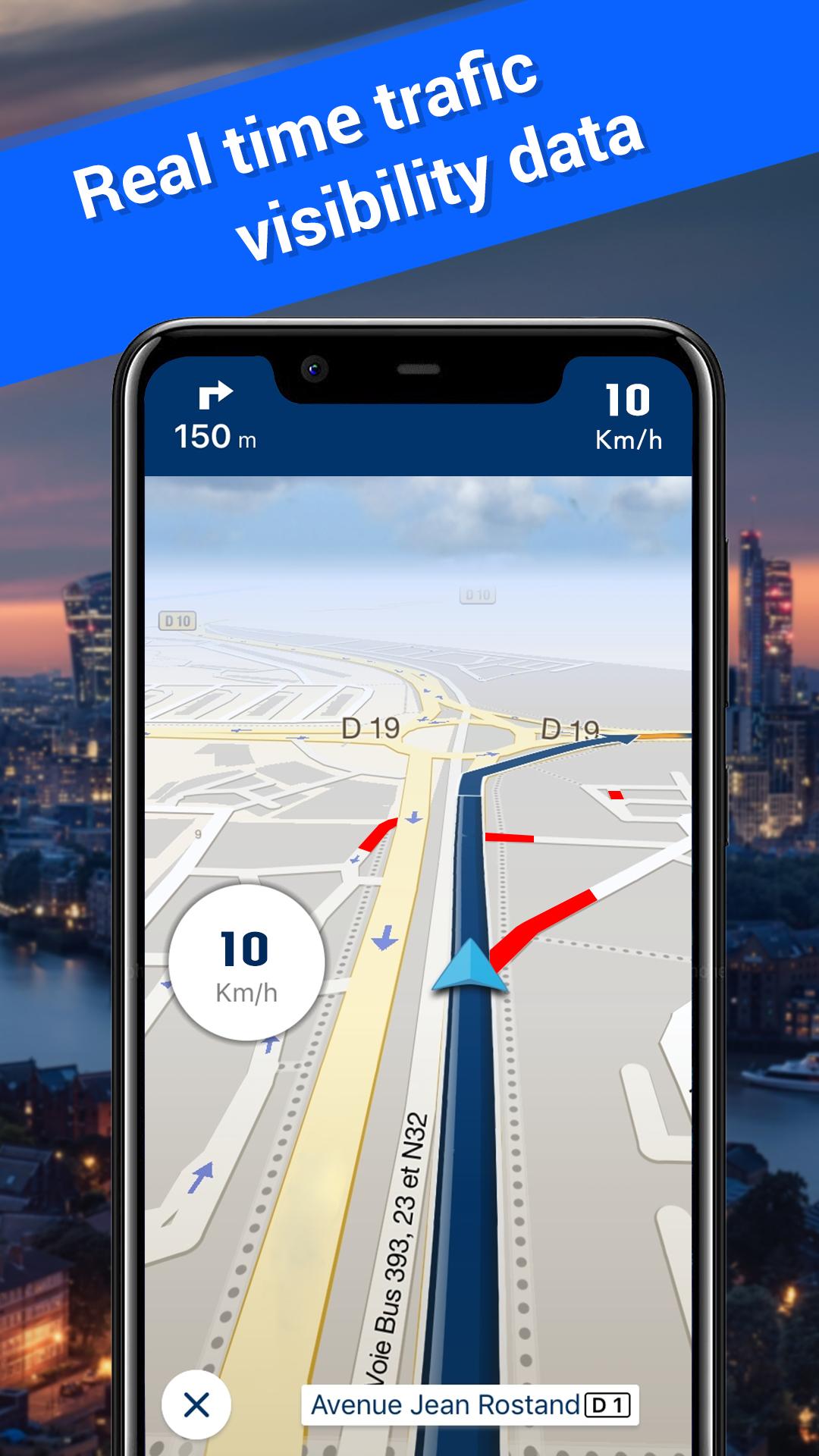 اسکرین شات 3 برنامه Offline Maps, GPS Directions