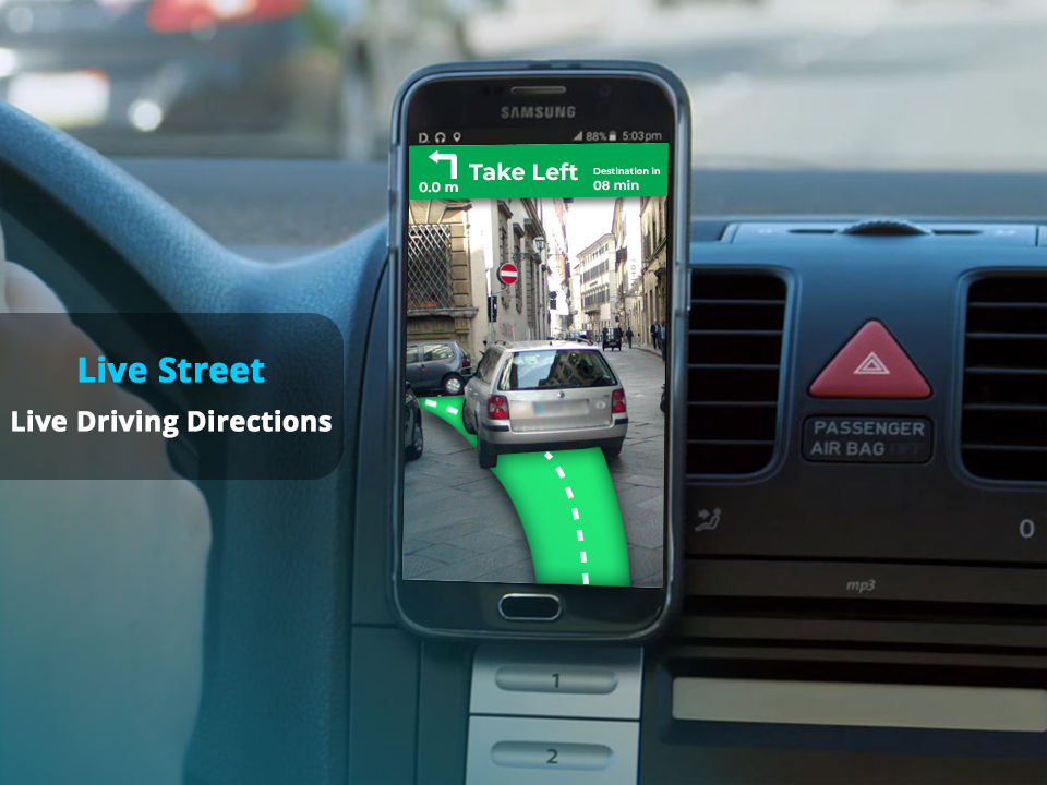 اسکرین شات 2 برنامه GPS Navigation & Directions-Ro