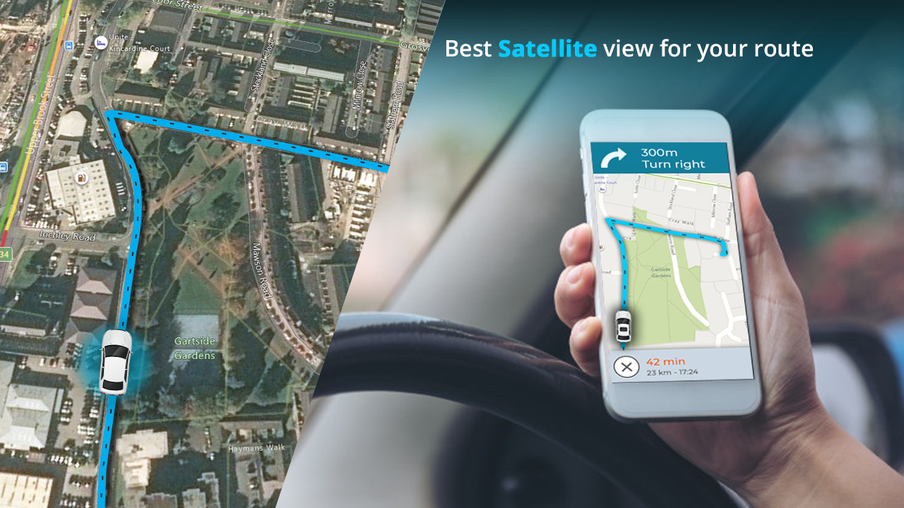 اسکرین شات 3 برنامه GPS Navigation & Directions-Ro