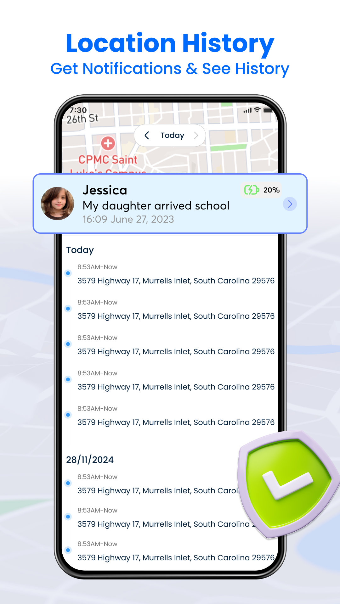 اسکرین شات 7 برنامه Phone Tracker and GPS Tracker
