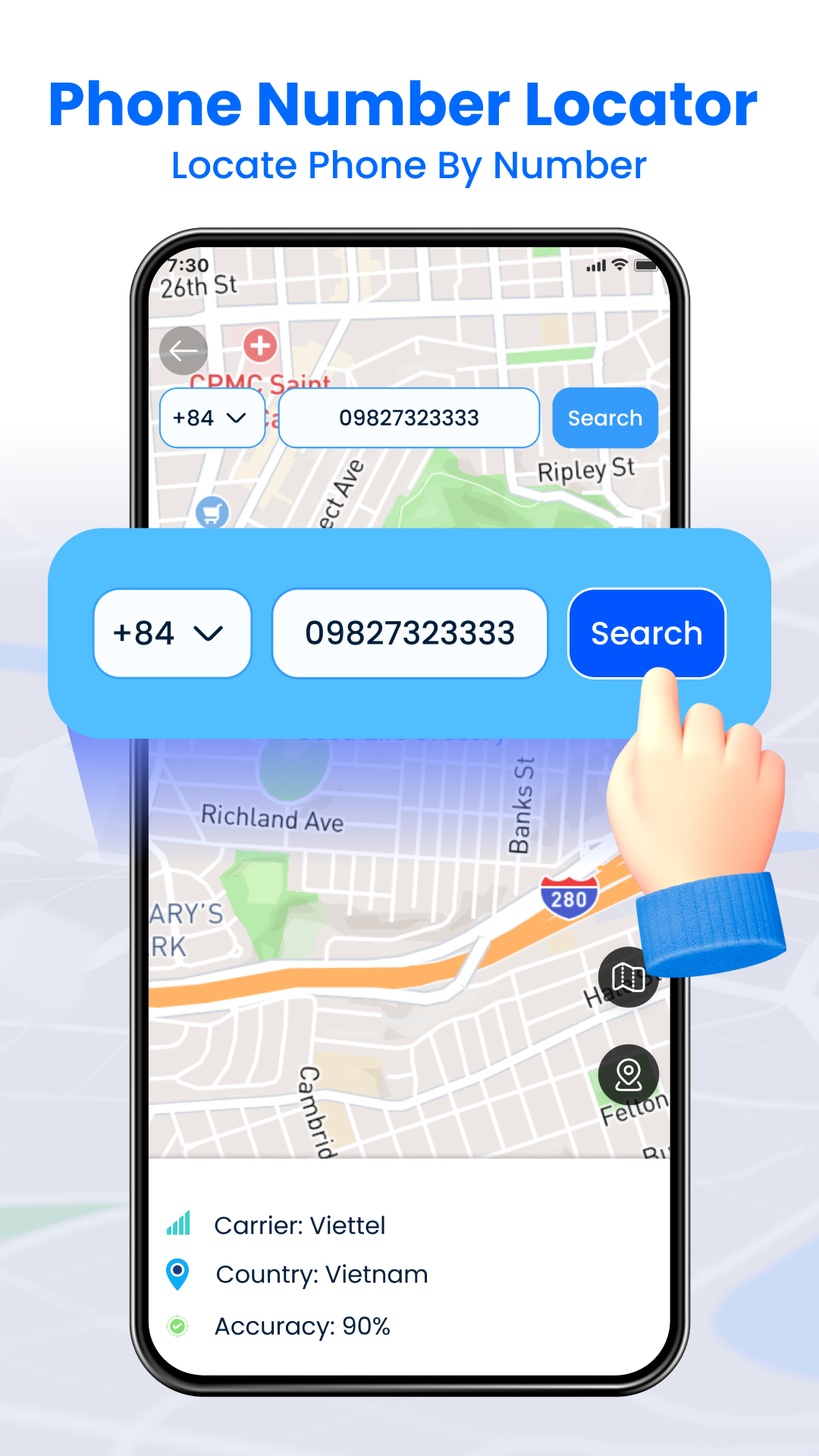 اسکرین شات 5 برنامه Phone Tracker and GPS Tracker