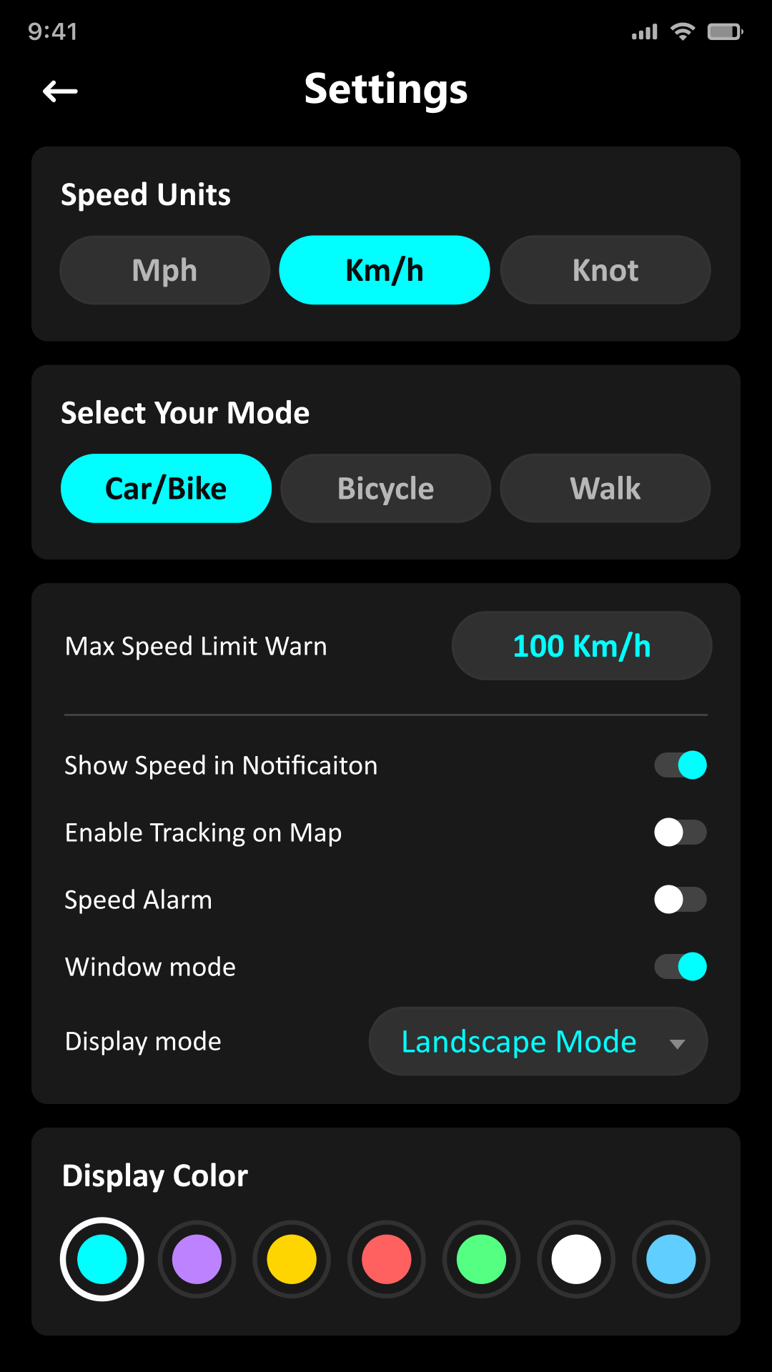 اسکرین شات 4 برنامه GPS Speedometer - Odometer App