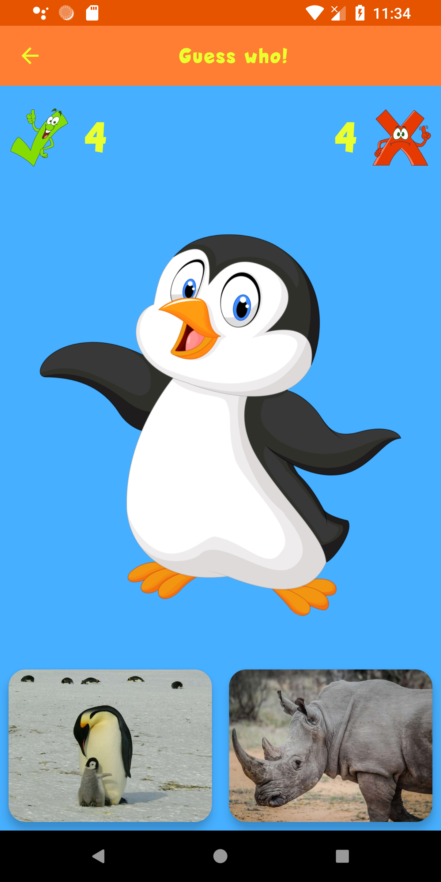اسکرین شات 8 برنامه Animals for Kids