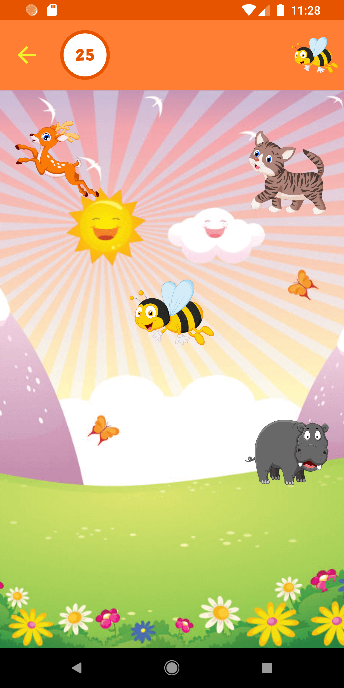 اسکرین شات 4 برنامه Animals for Kids