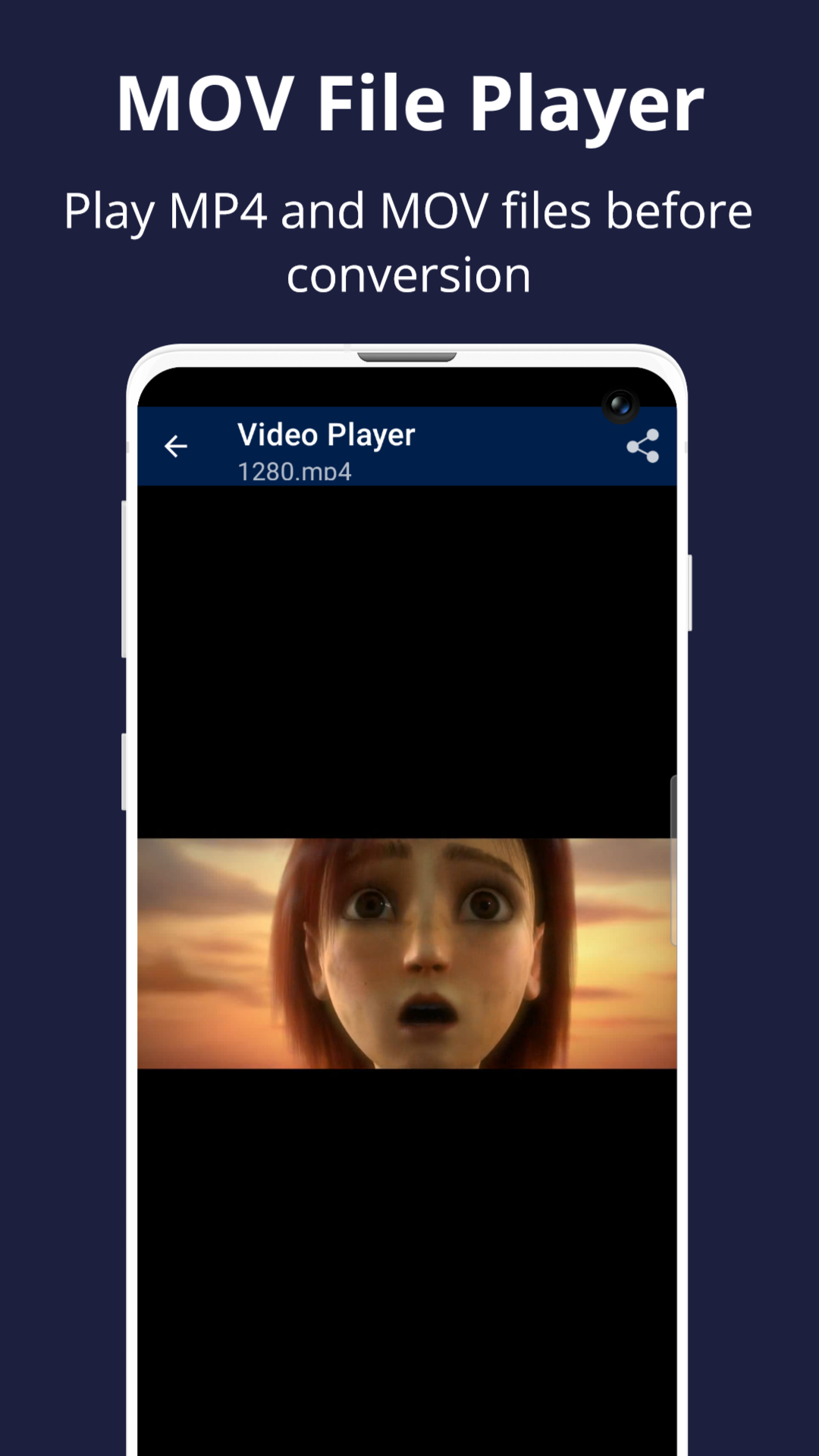 اسکرین شات 6 برنامه Mov To Mp4 Converter