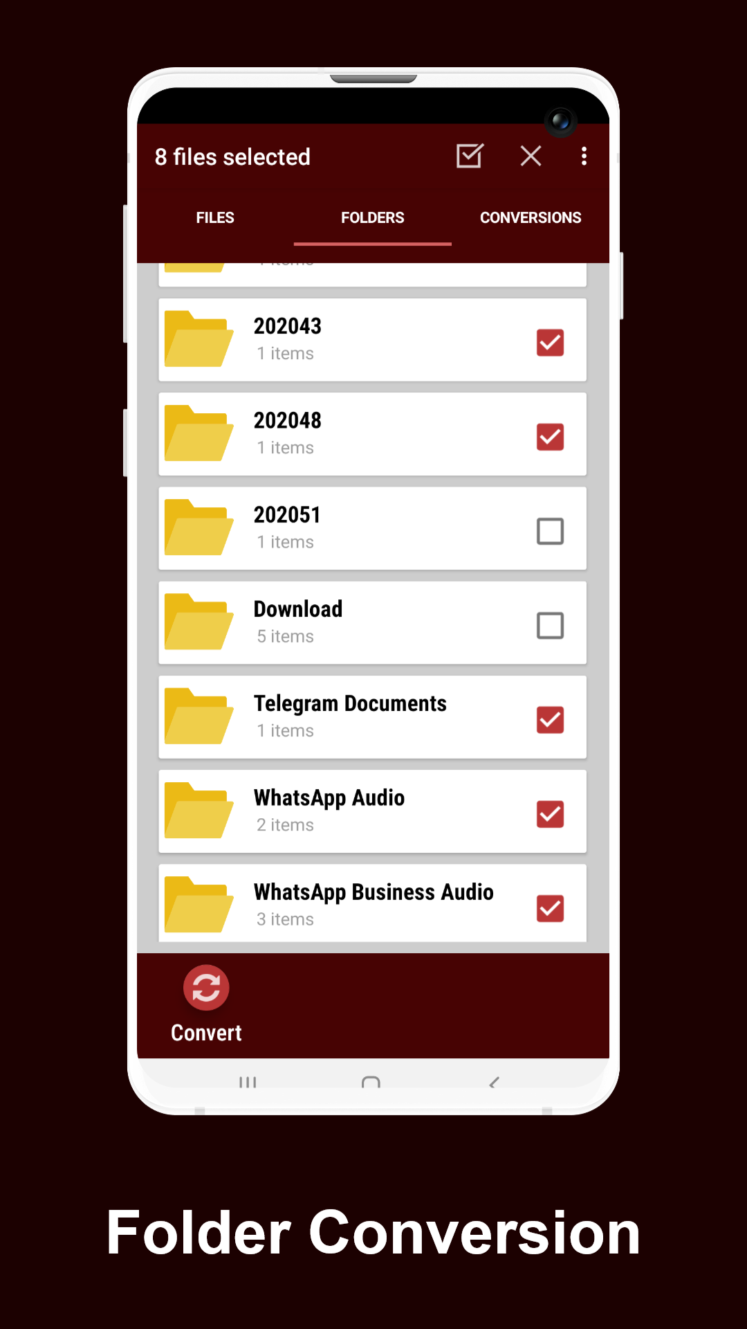 اسکرین شات 4 برنامه Opus To Mp3 Converter
