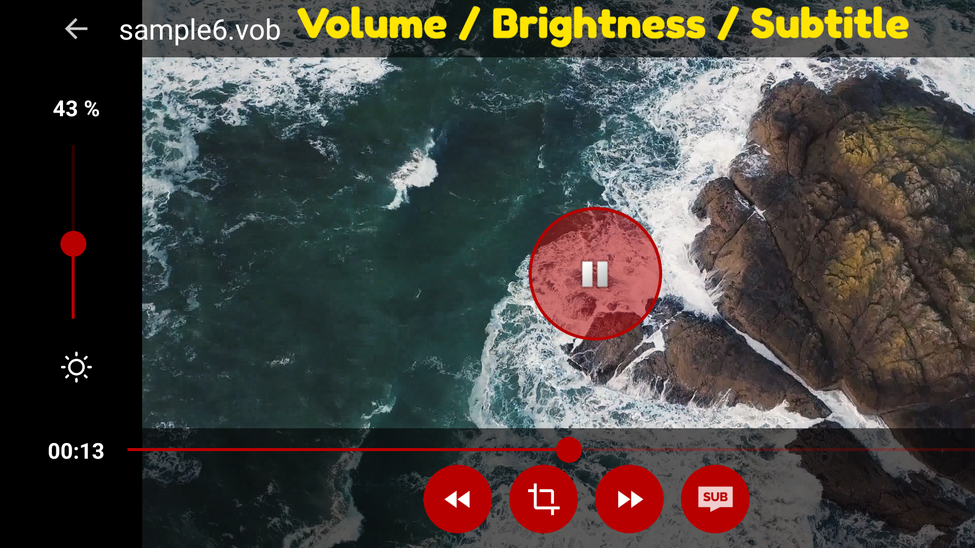 اسکرین شات 4 برنامه VOB Video Player