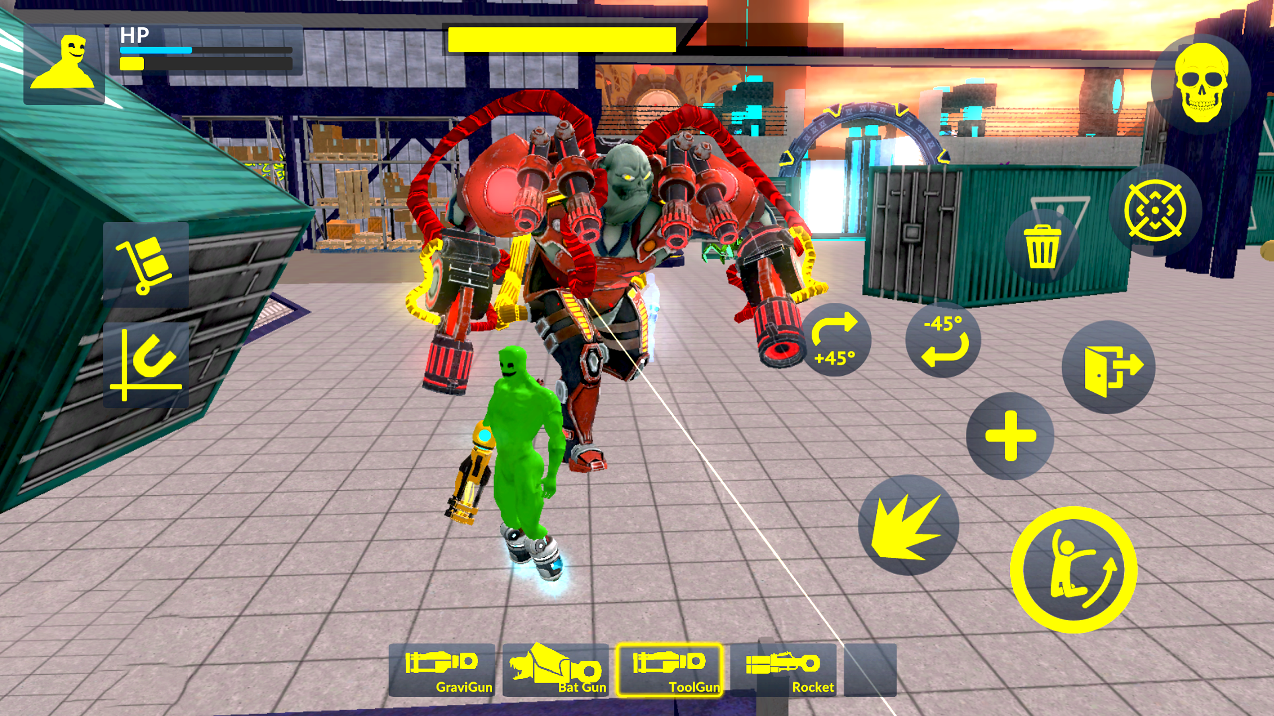 اسکرین شات 7 بازی Green Sandbox Ragdoll