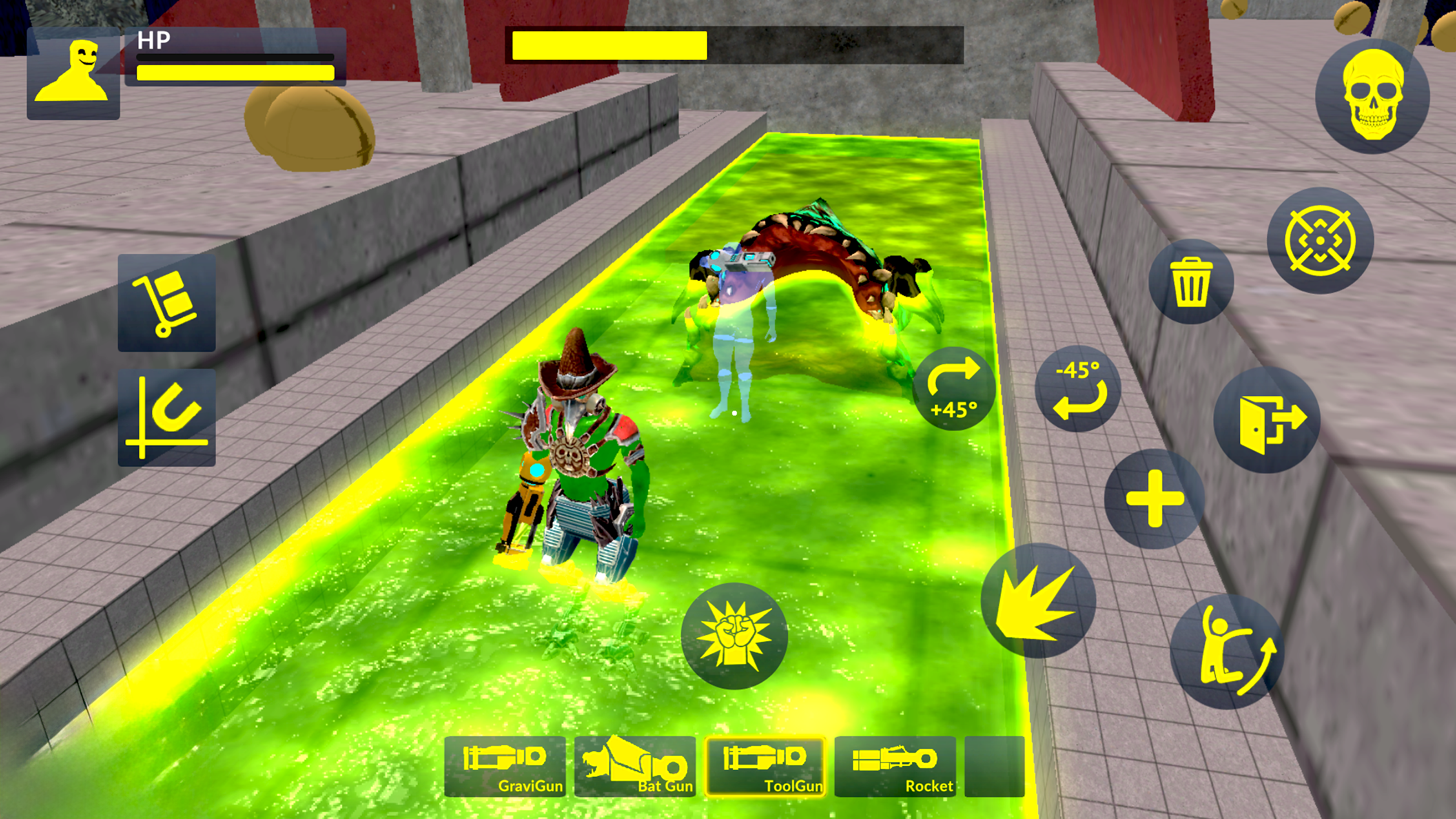 اسکرین شات 2 بازی Green Sandbox Ragdoll