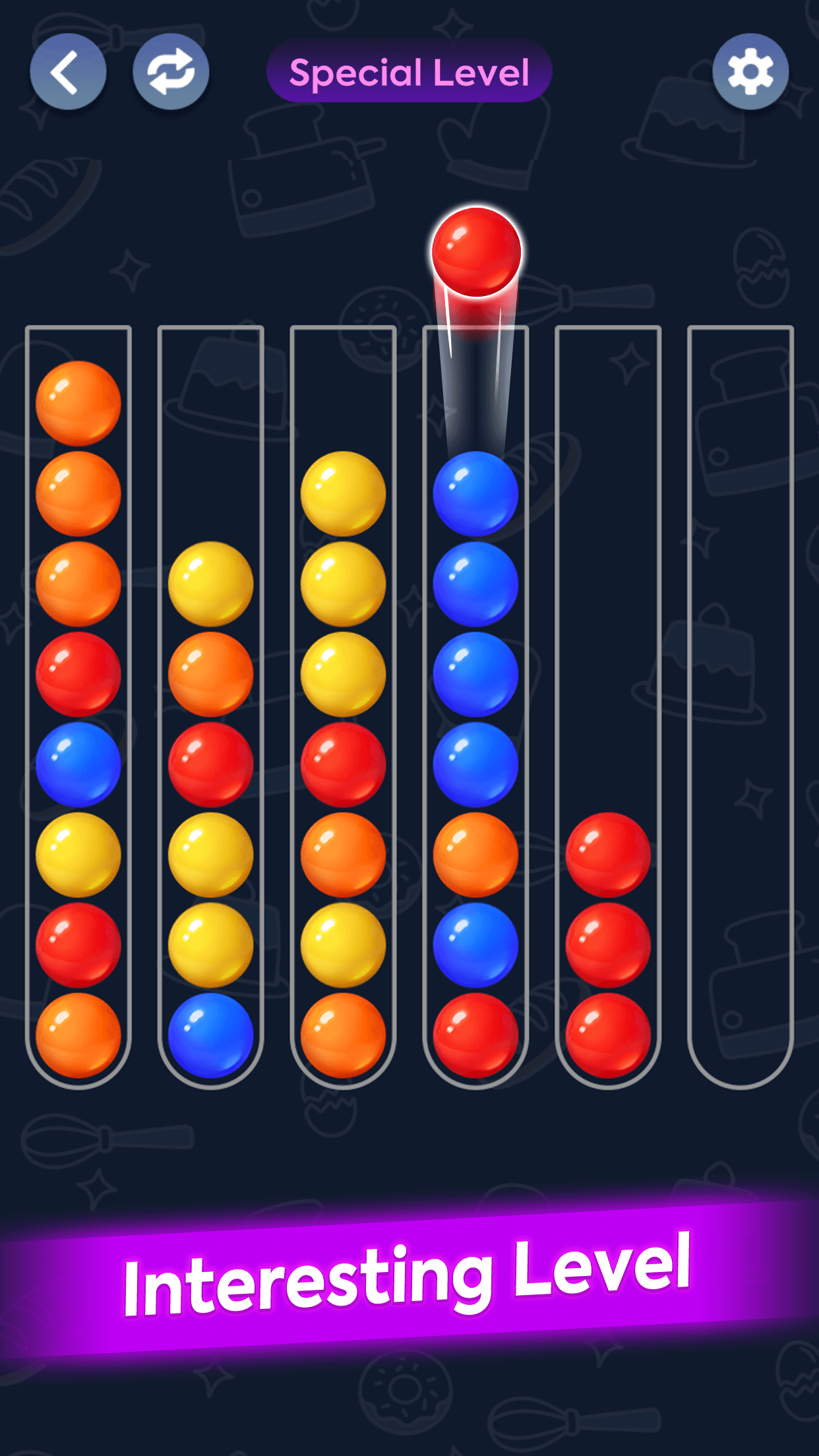 اسکرین شات 4 بازی Color Ball Game - Sort Puz