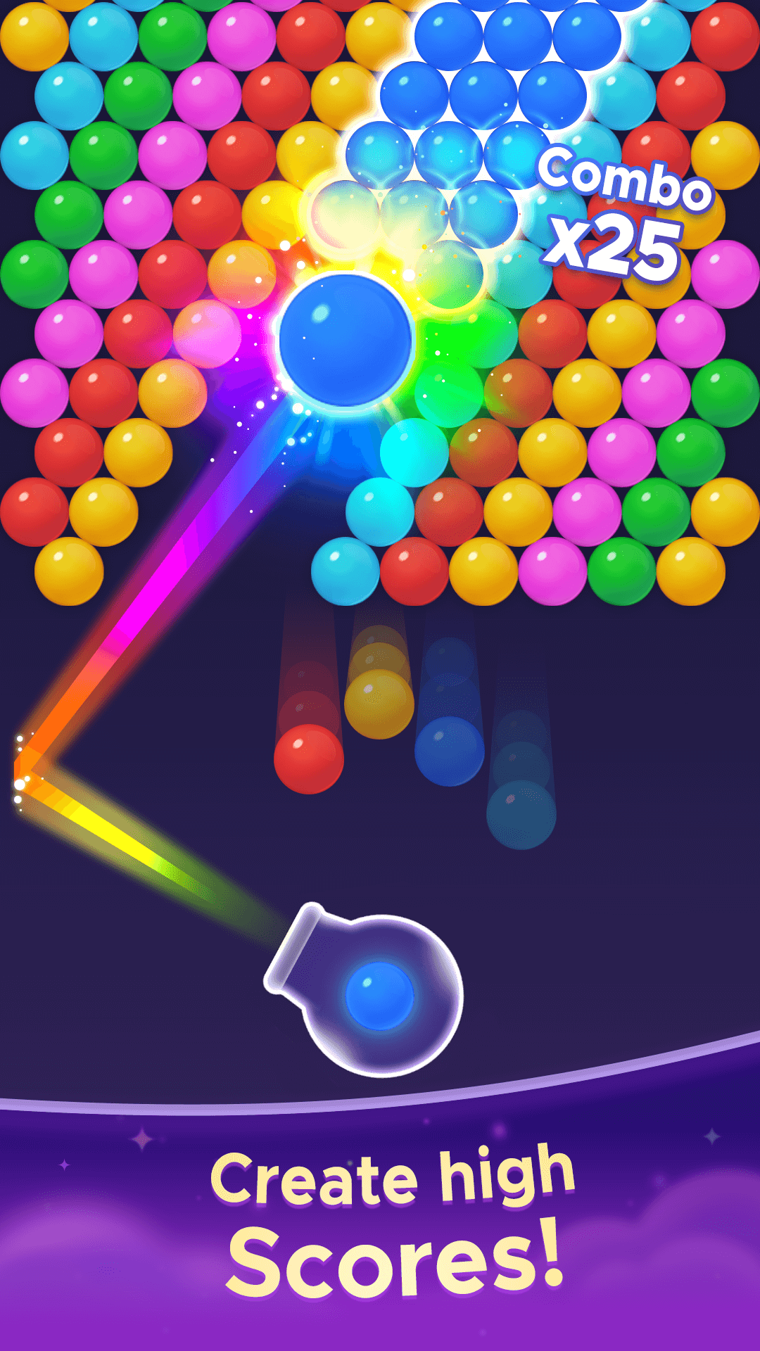 اسکرین شات 2 بازی Bubble Relax: Pop Shooter