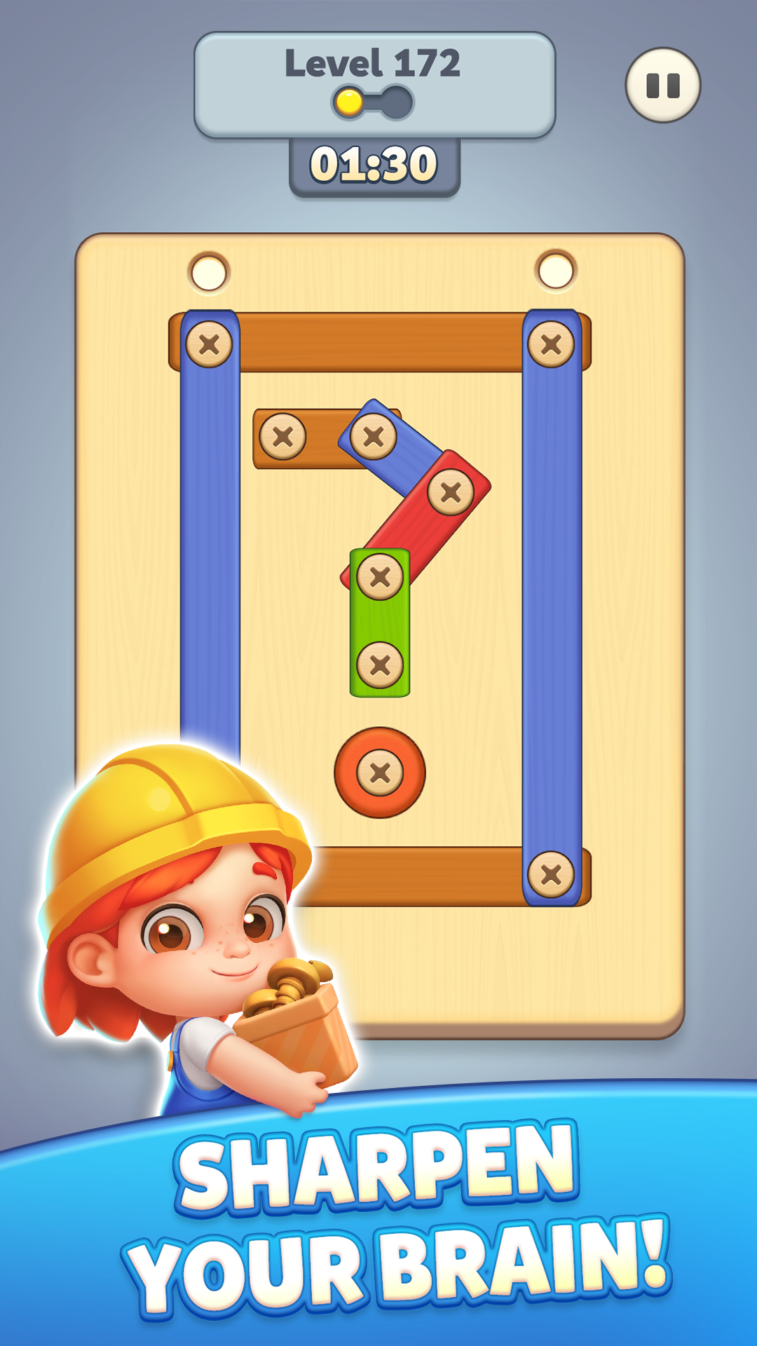 اسکرین شات 4 بازی Wood Master: Screw Puzzle