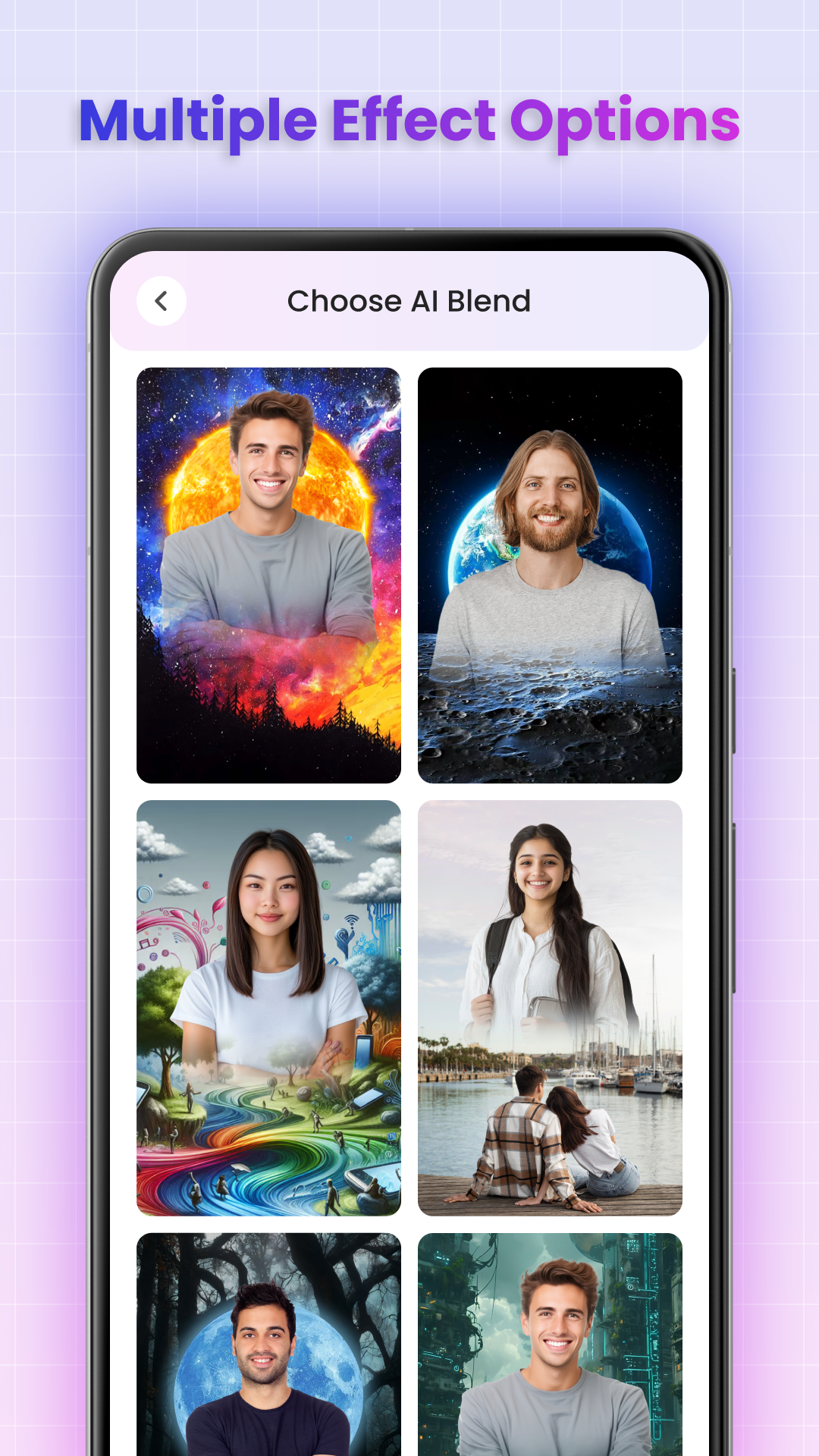اسکرین شات 2 برنامه AI Photo Video Collage Maker