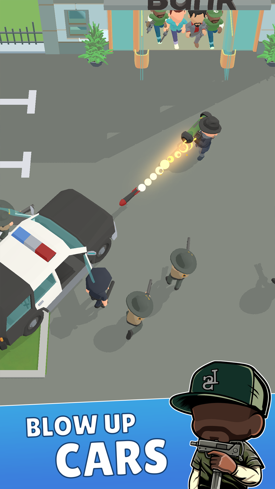 اسکرین شات 6 بازی Merge Gangster Heist vs Police