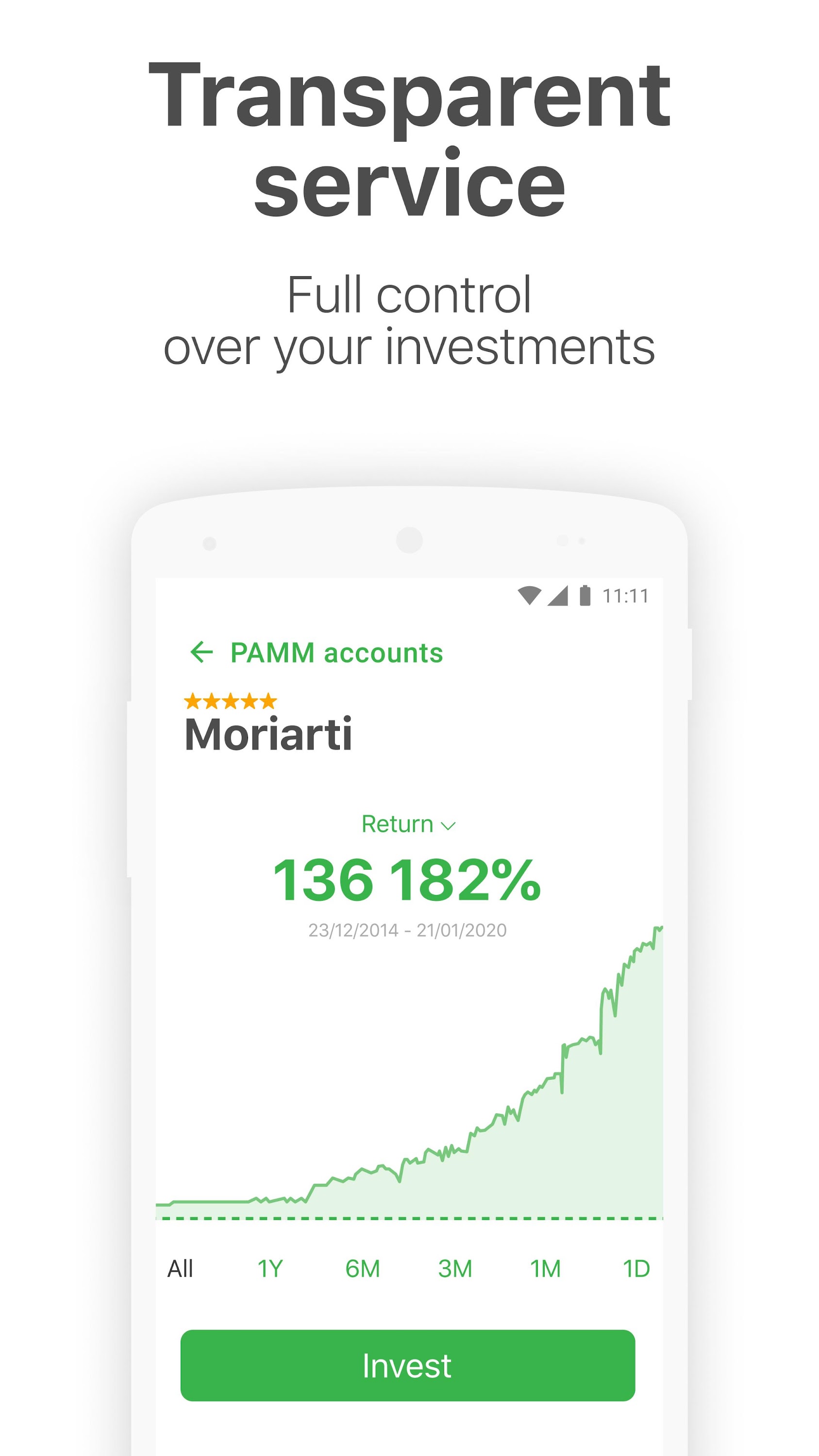 اسکرین شات 3 برنامه Alpari Invest – Investments