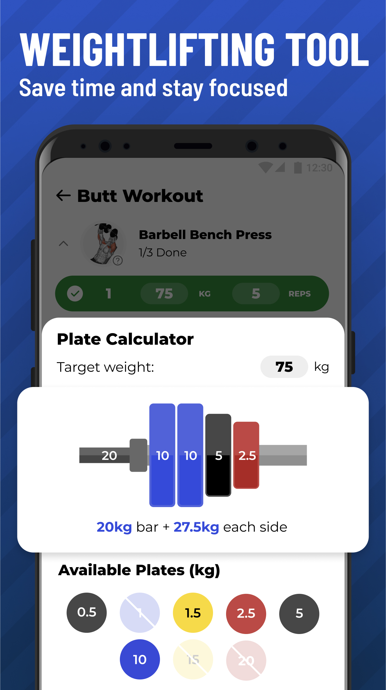 اسکرین شات 4 برنامه Gym Workout Tracker: Gym Log