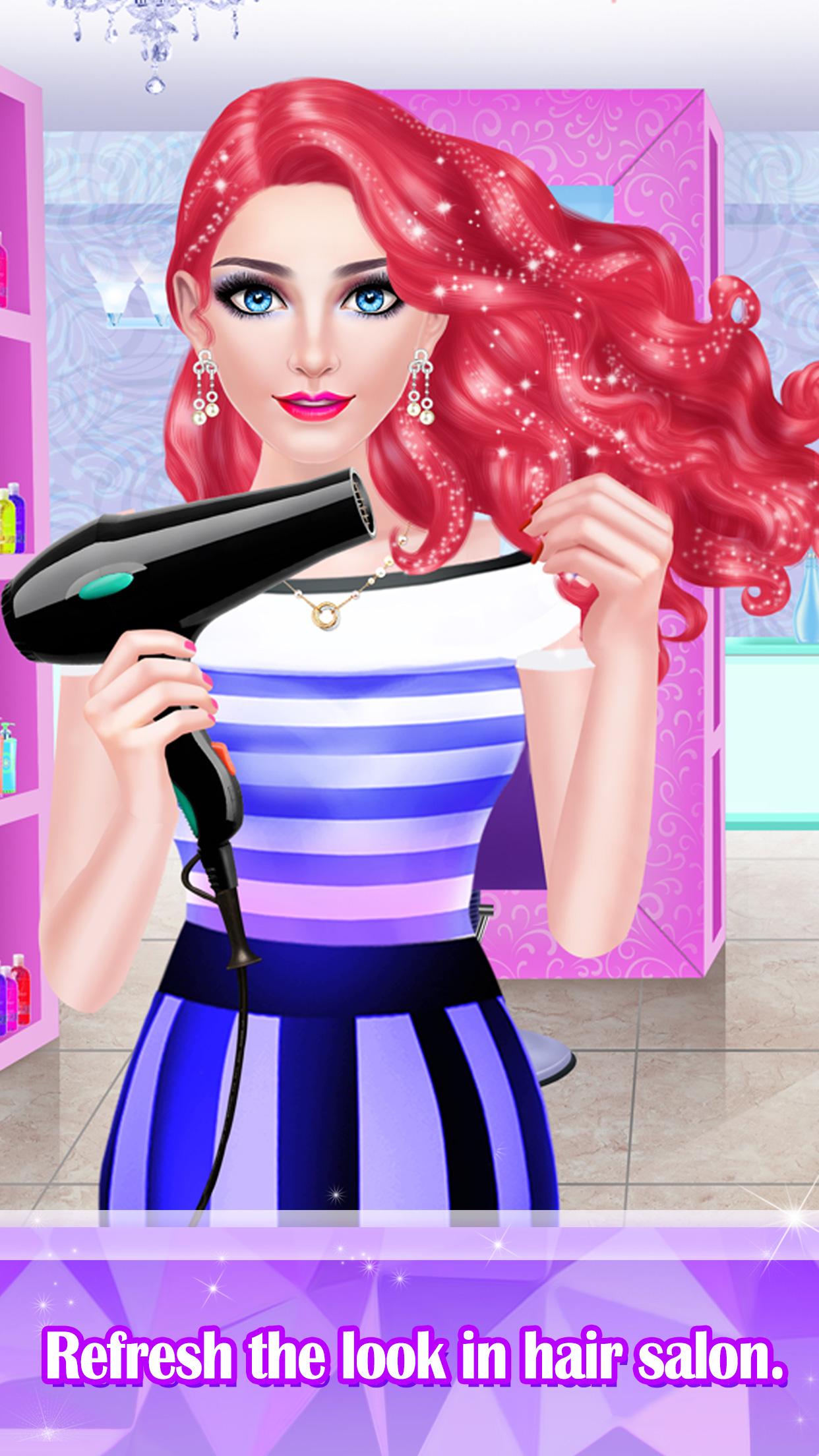 اسکرین شات 1 بازی Hair Nail Salon Fashion Games