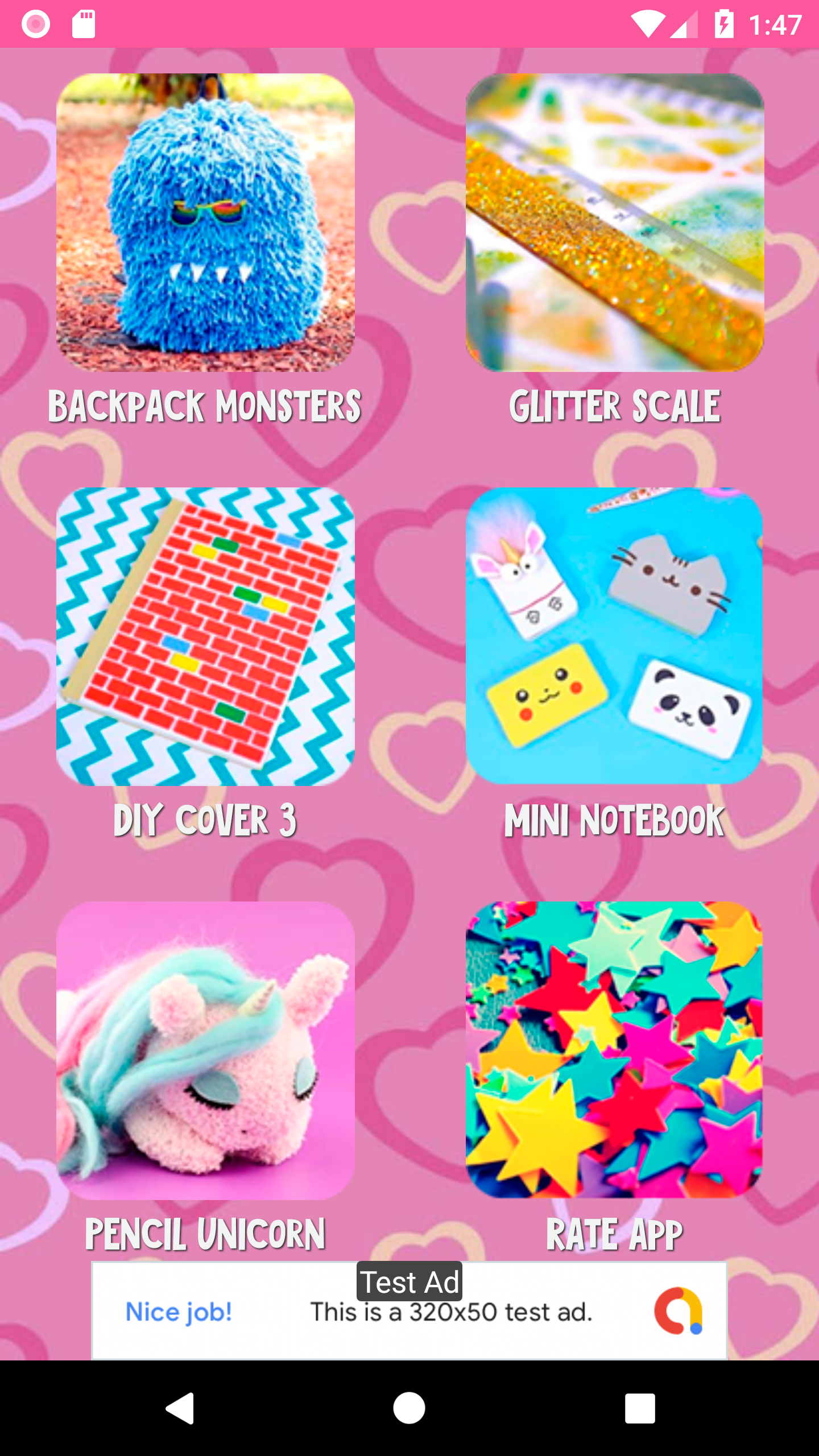 اسکرین شات 3 برنامه Creative school supplies DIY