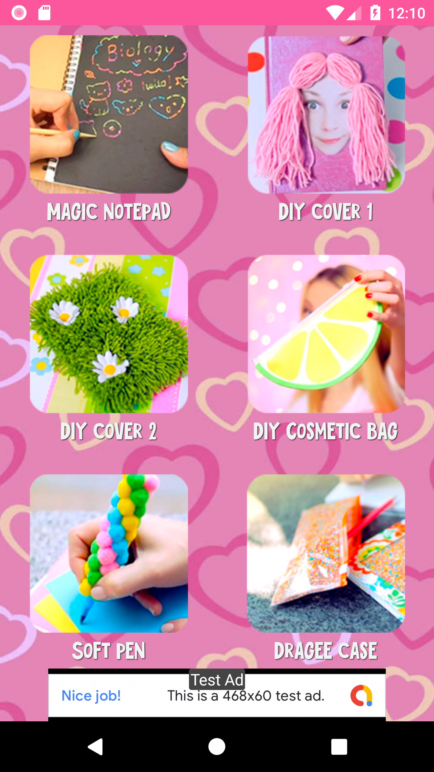 اسکرین شات 2 برنامه Creative school supplies DIY