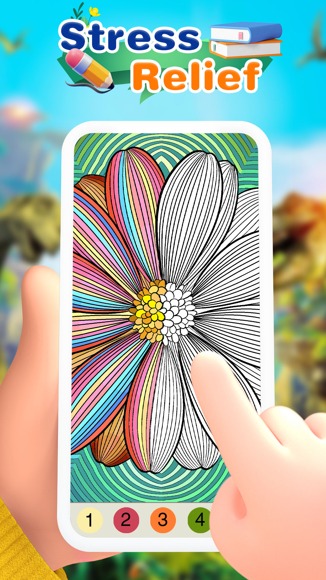 اسکرین شات 2 بازی Color Flow - Color by Number