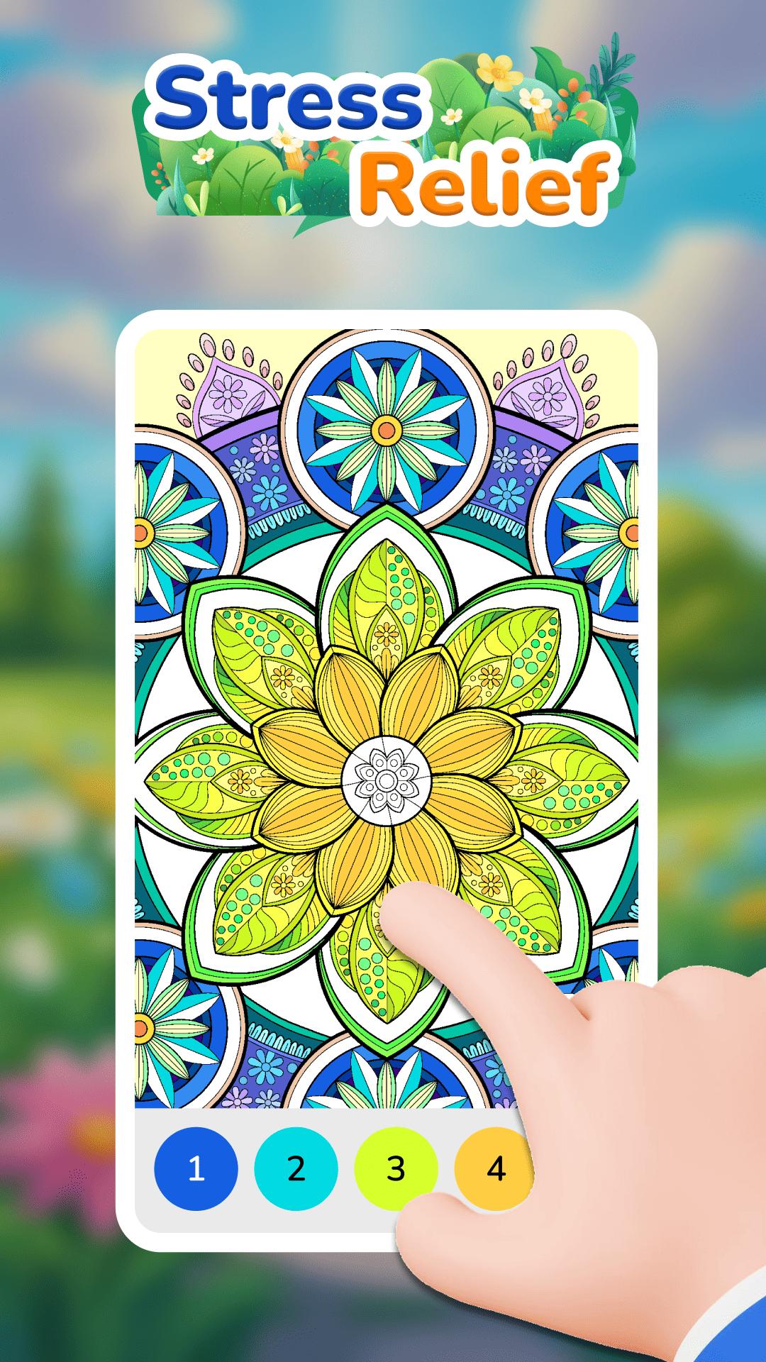 اسکرین شات 2 بازی Color Flow - Color by Number