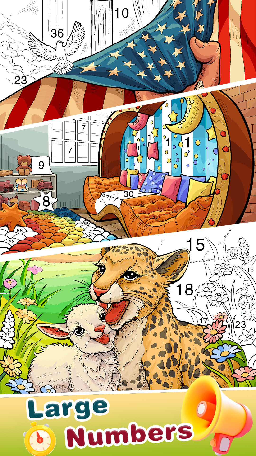 اسکرین شات 5 بازی Color Flow - Color by Number