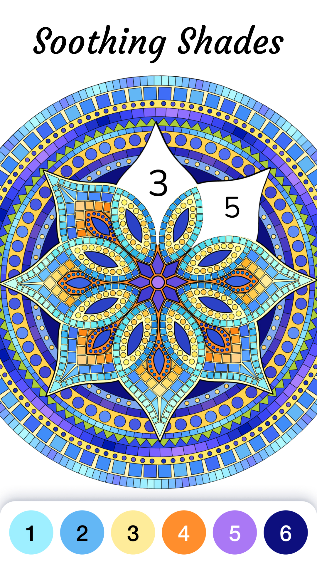 اسکرین شات 5 بازی Zen Color - Color By Number