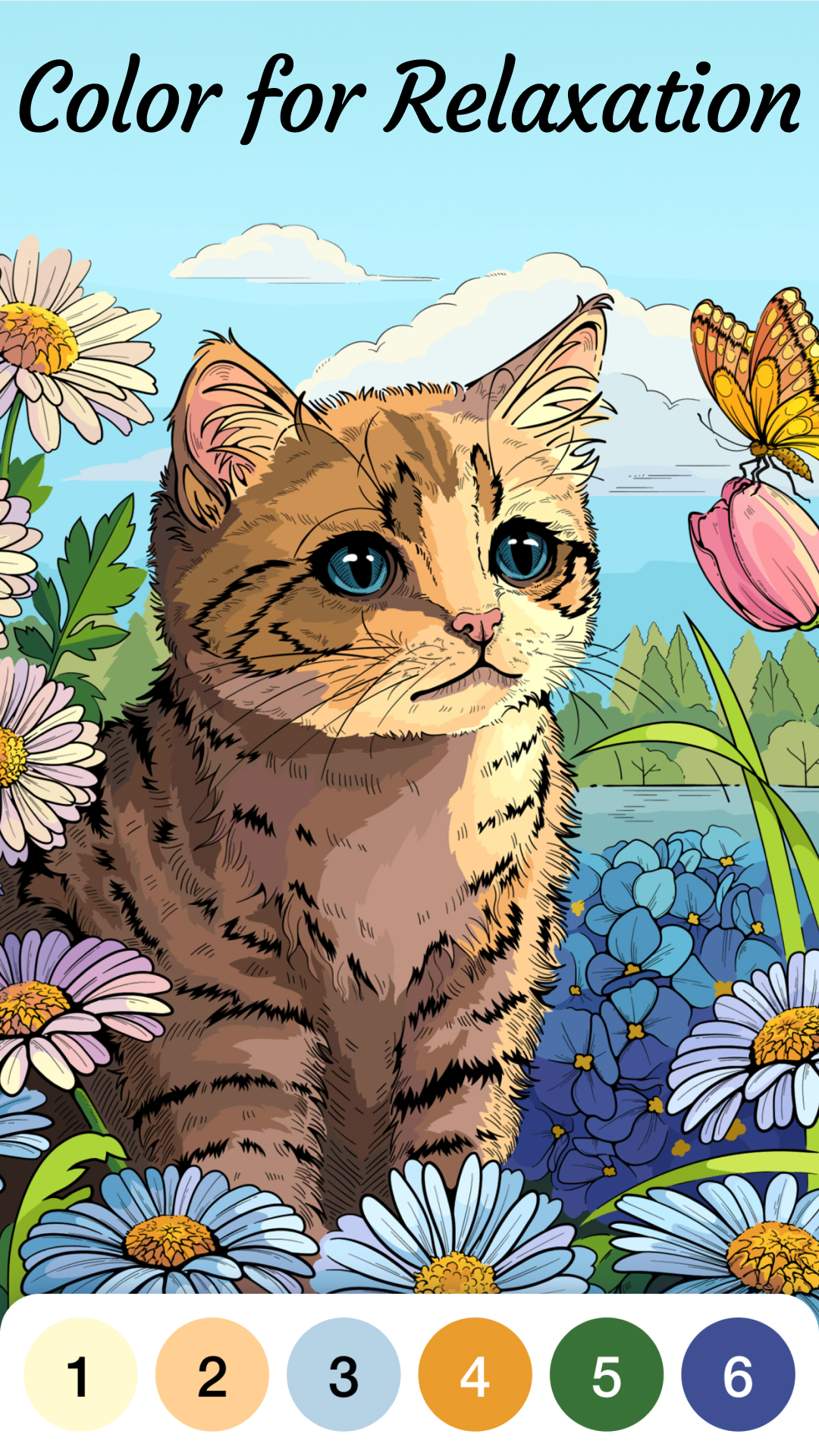 اسکرین شات 4 بازی Zen Color - Color By Number
