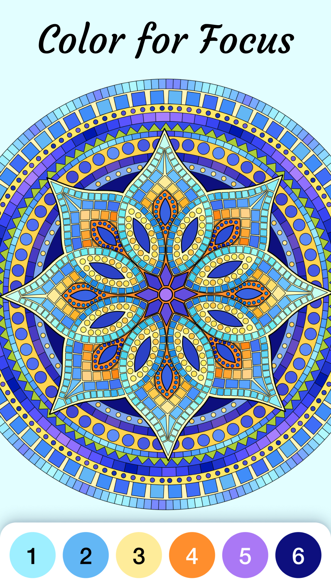اسکرین شات 5 بازی Zen Color - Color By Number
